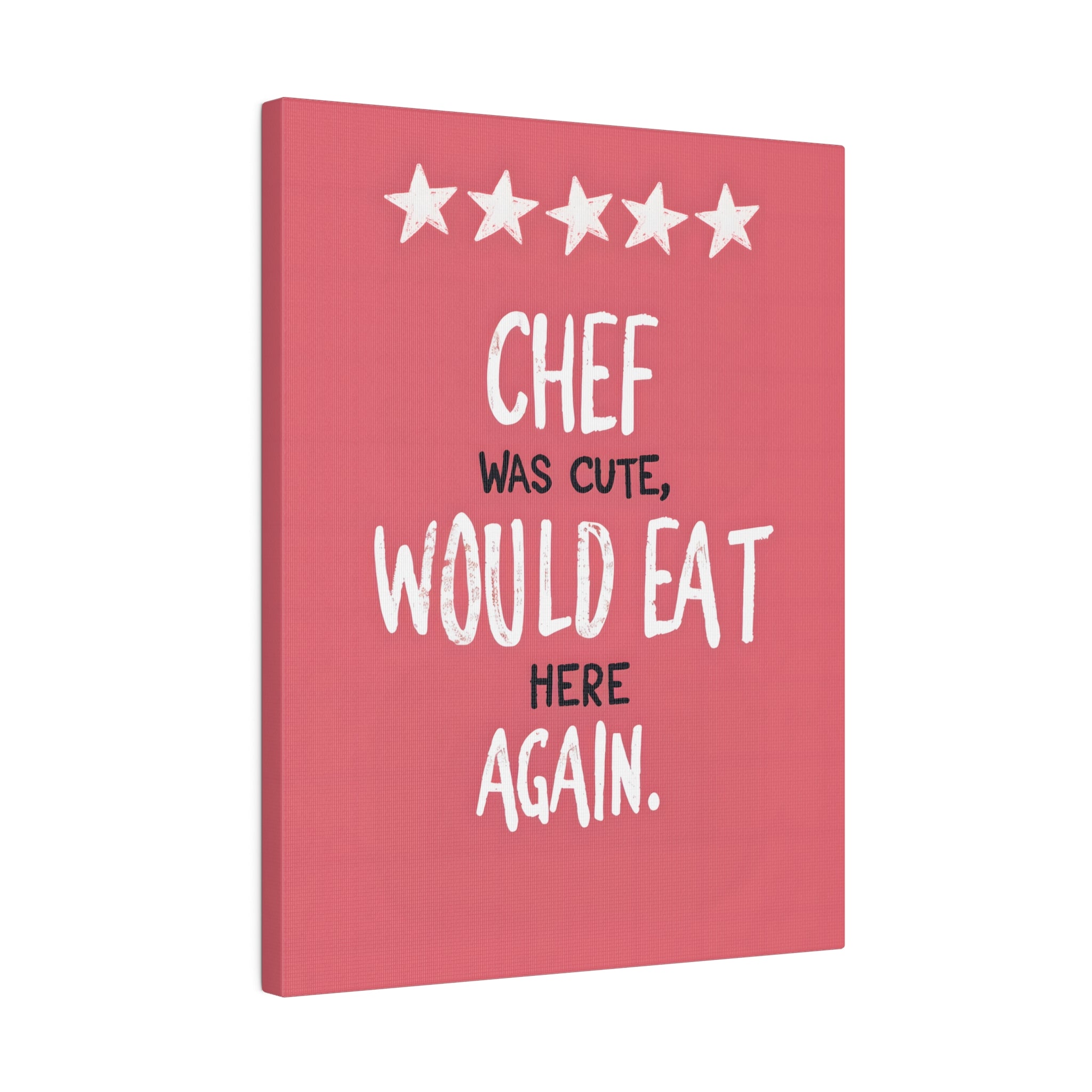 .75" Matte Canvas - Chef’s Charm