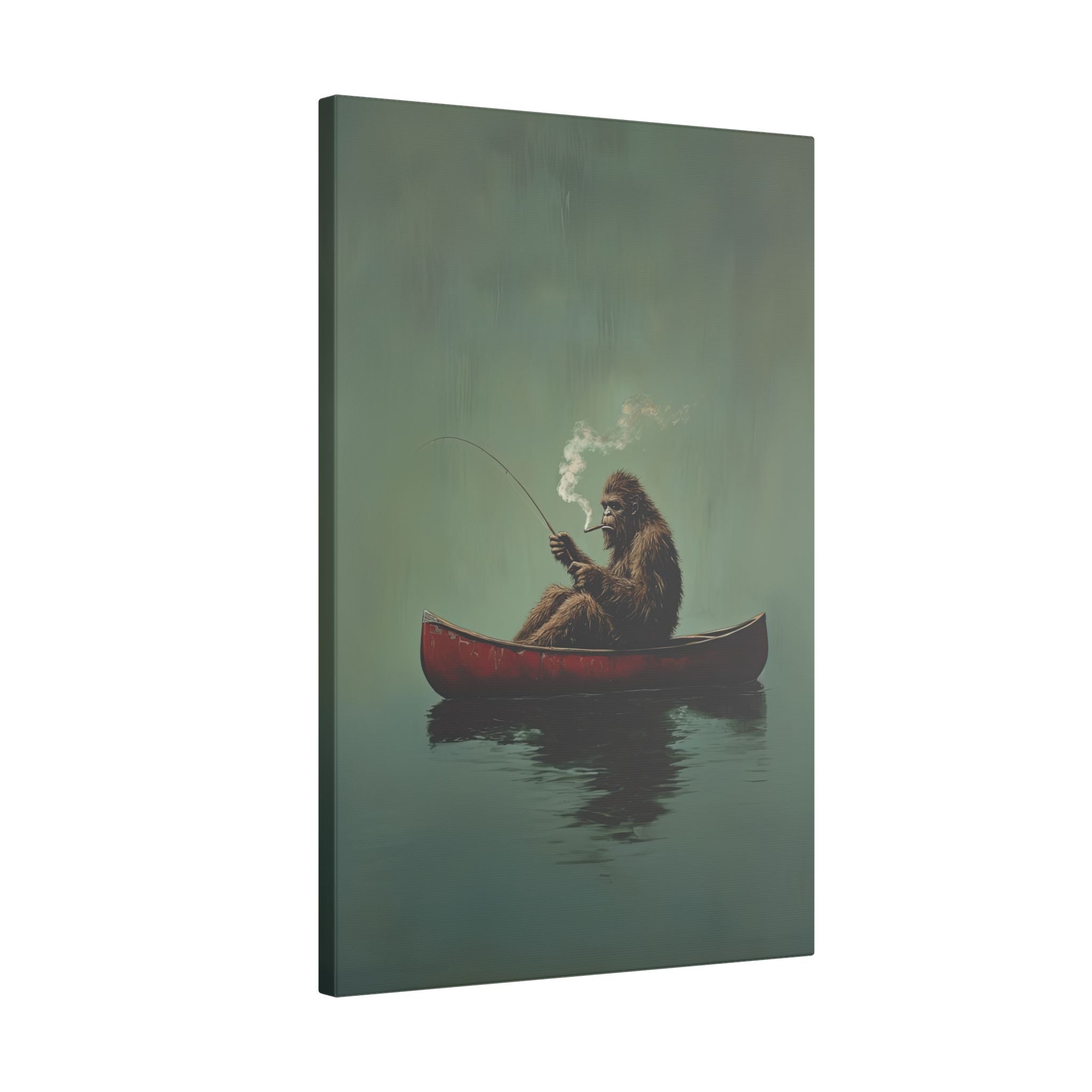 .75" Matte Canvas - Bigfoot Canoe Adventure