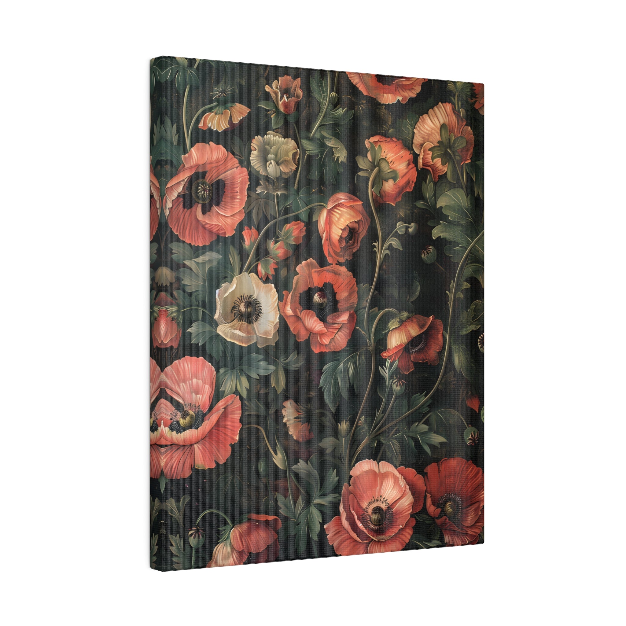 .75" Matte Canvas - Enchanted Poppy Reverie