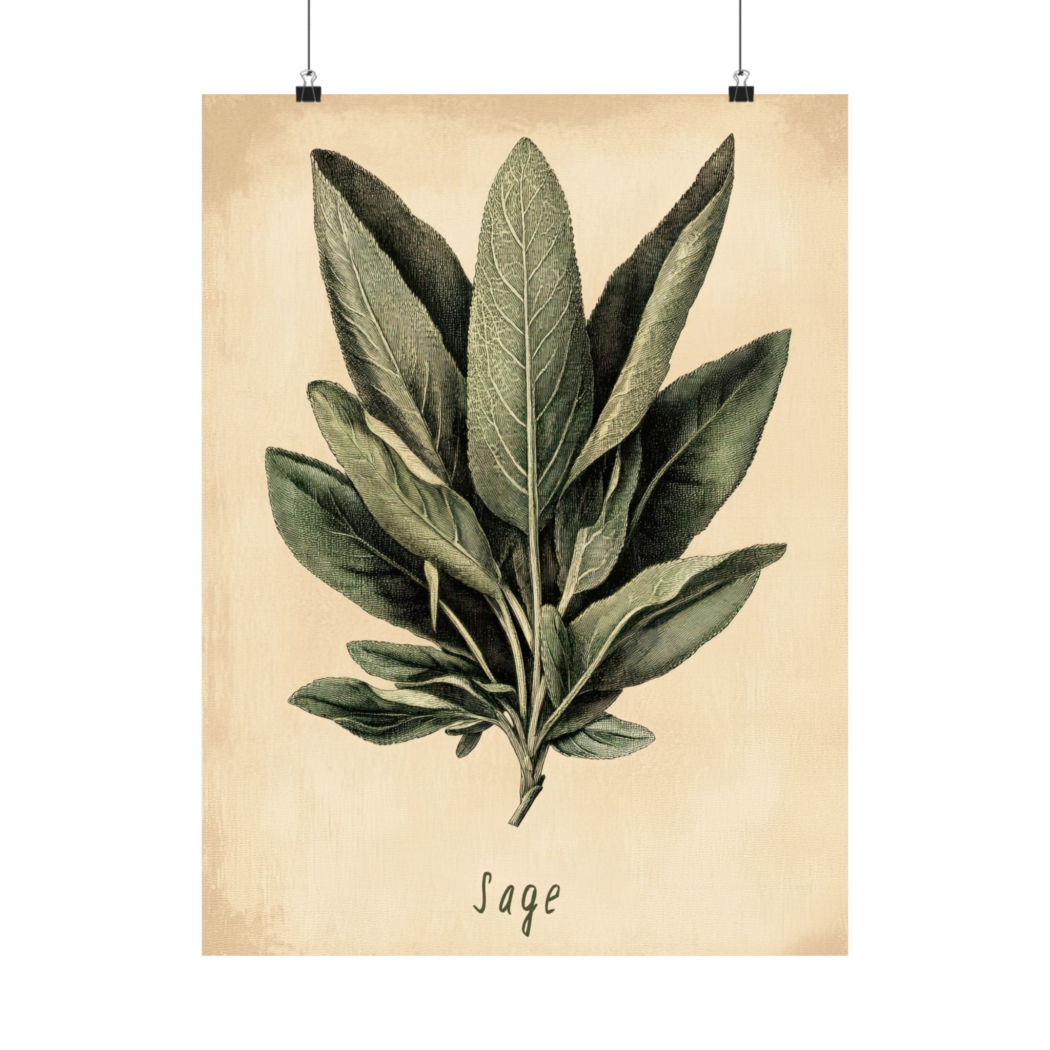 Botanical Sage Study