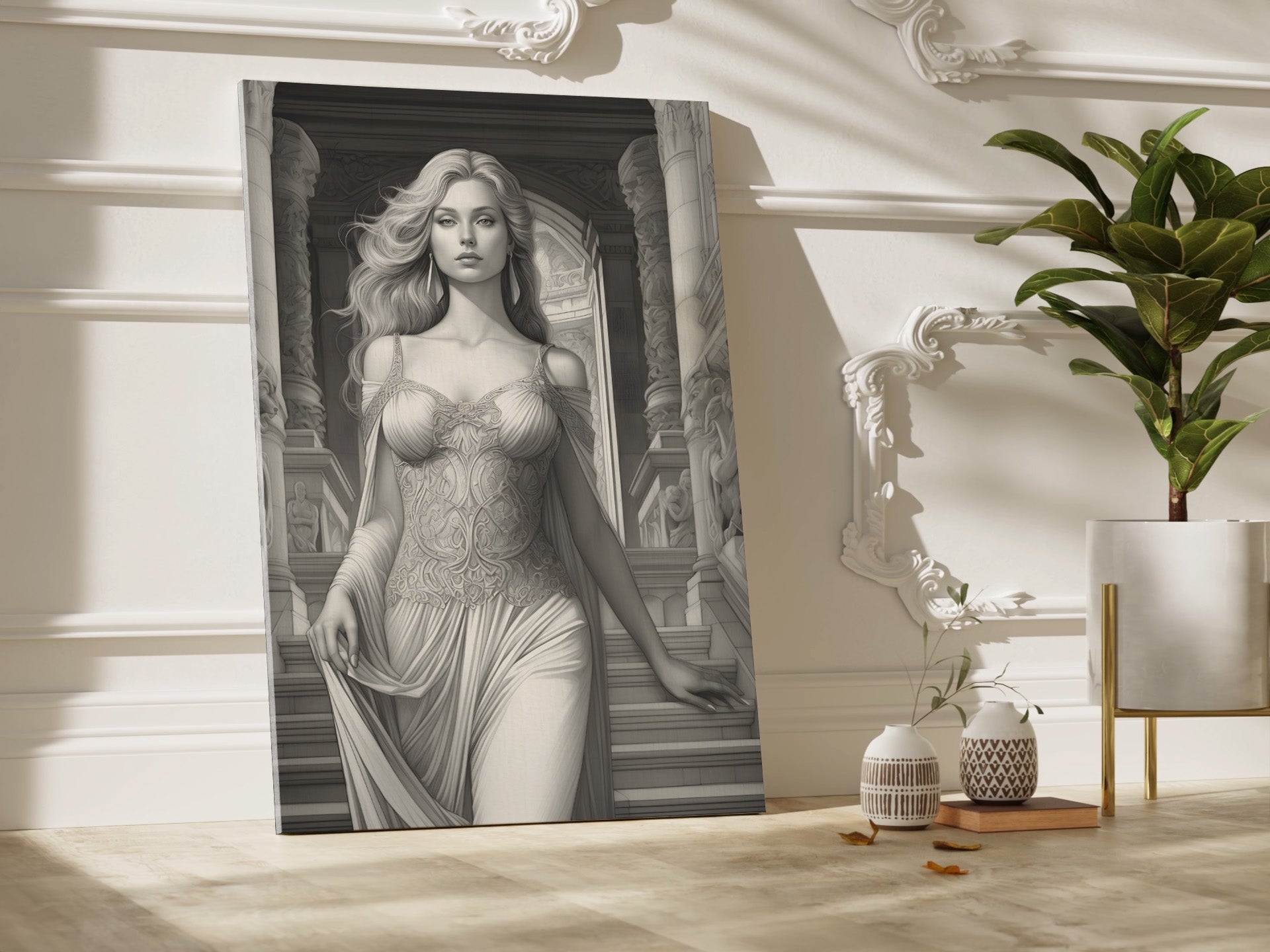 .75" Matte Canvas - Ethereal Freya&