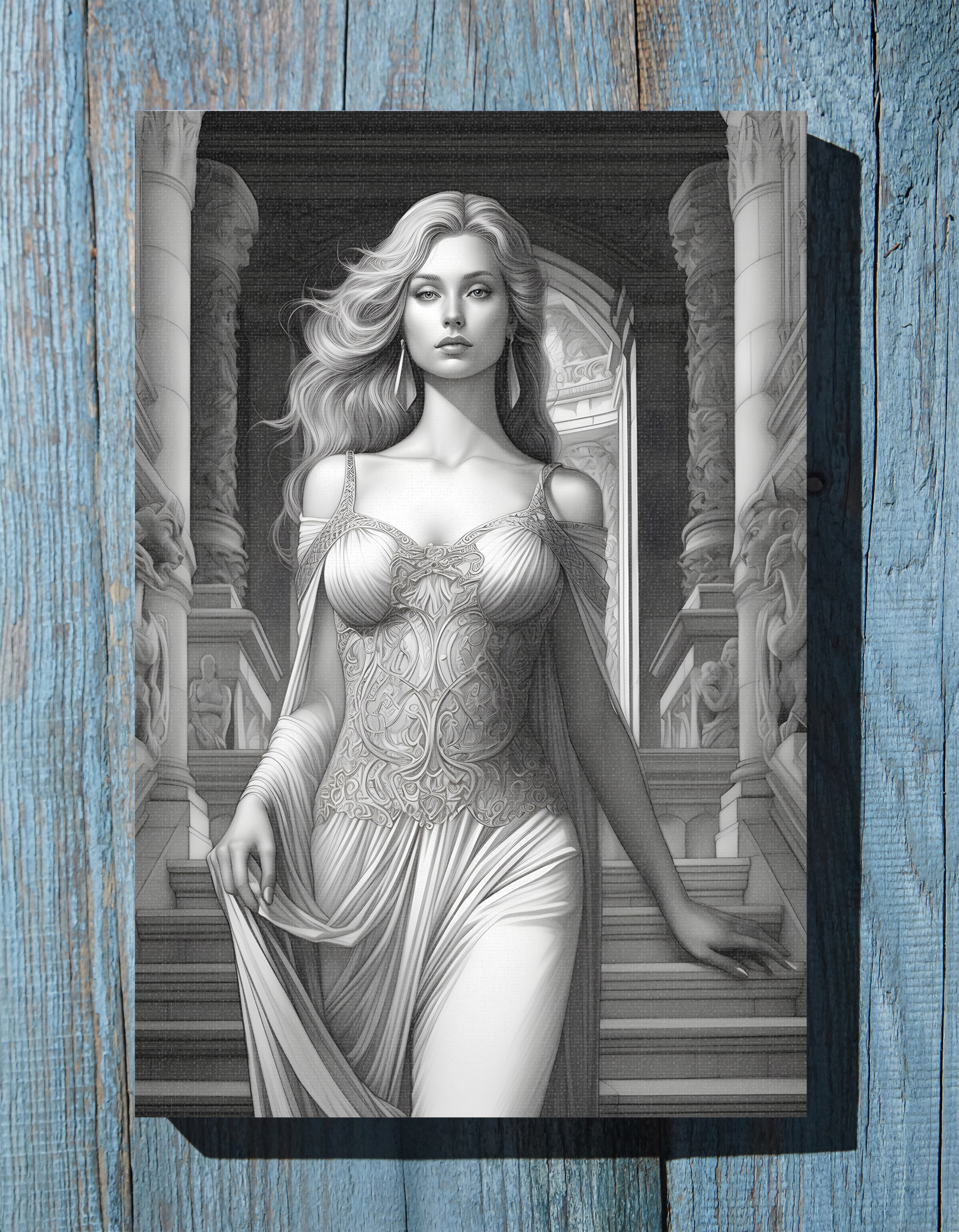 .75" Matte Canvas - Ethereal Freya&