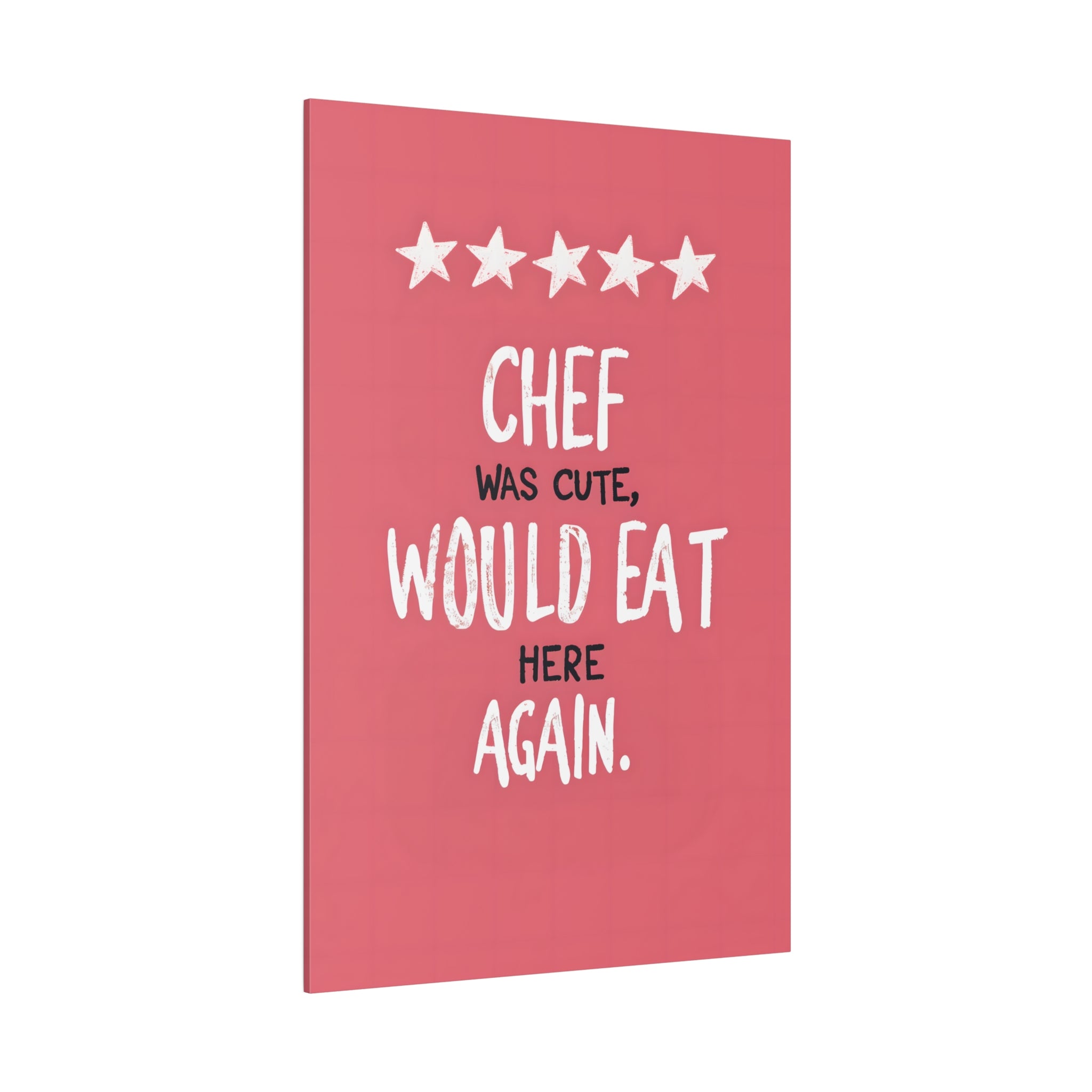 .75" Matte Canvas - Chef’s Charm