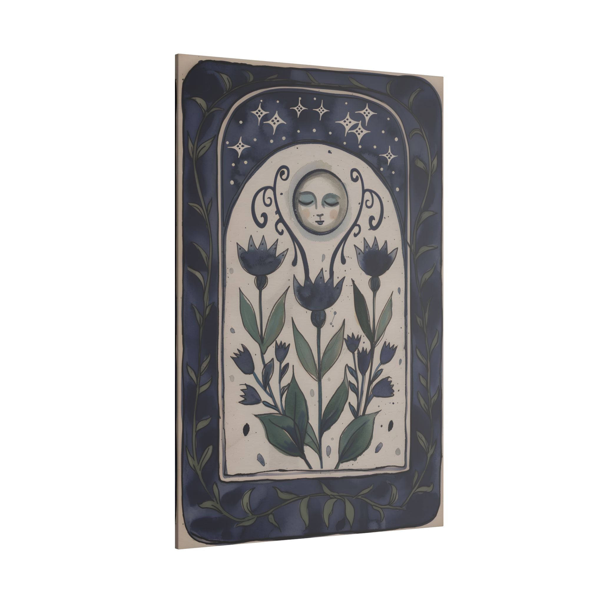 .75" Matte Canvas - Moonlit Folk Bloom Dream
