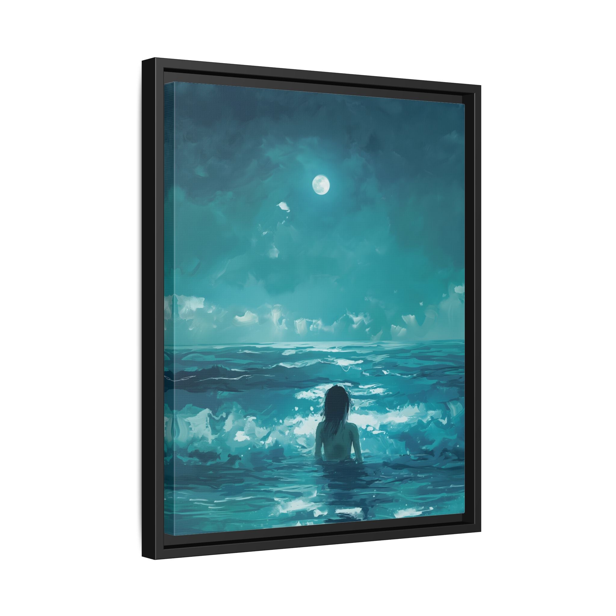 Framed Canvas - Married to the Sea