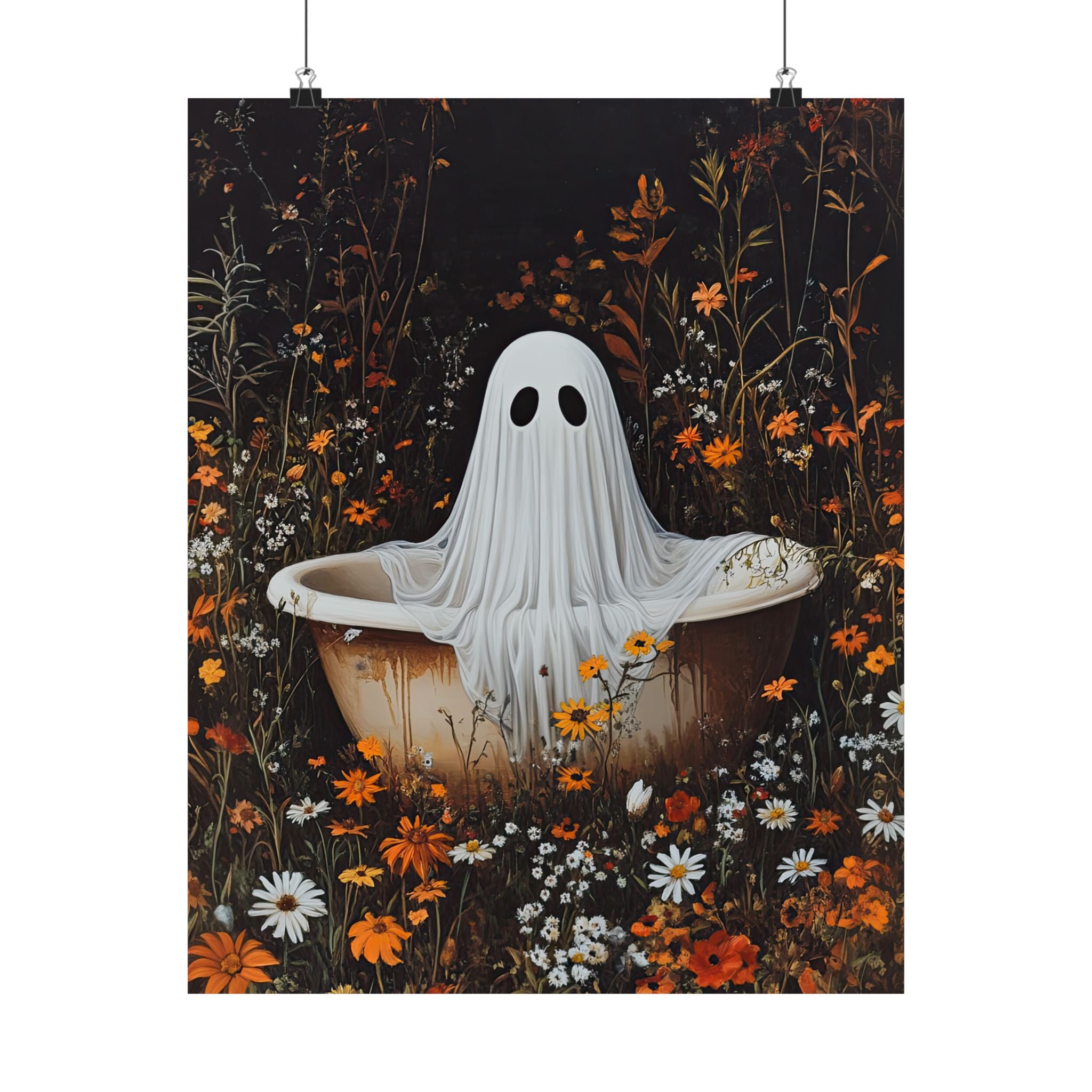 Wildflower Bathtub Ghost