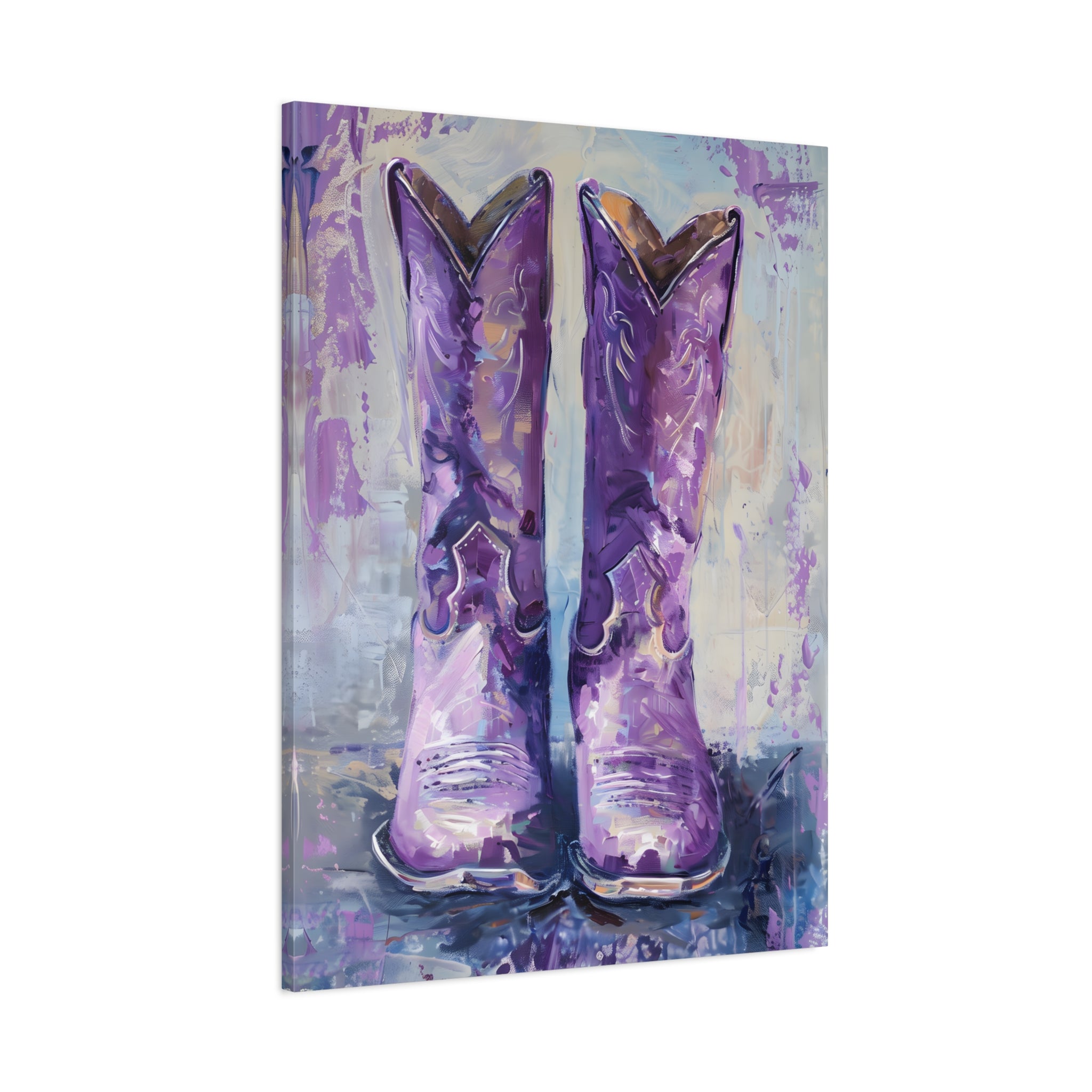 1.25" Matte Canvas - Violet Cowgirl Spirit