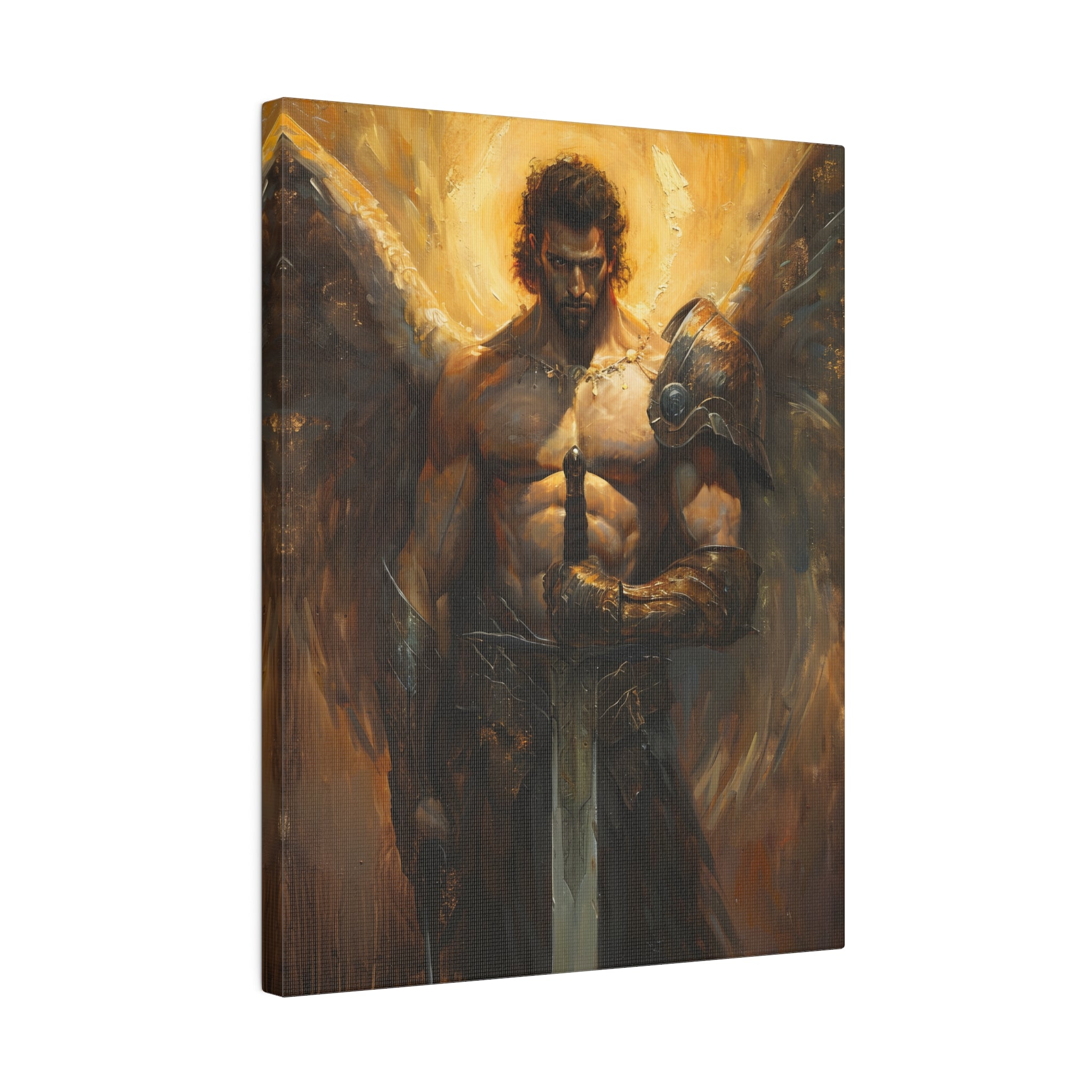 .75" Matte Canvas - Celestial Warrior&