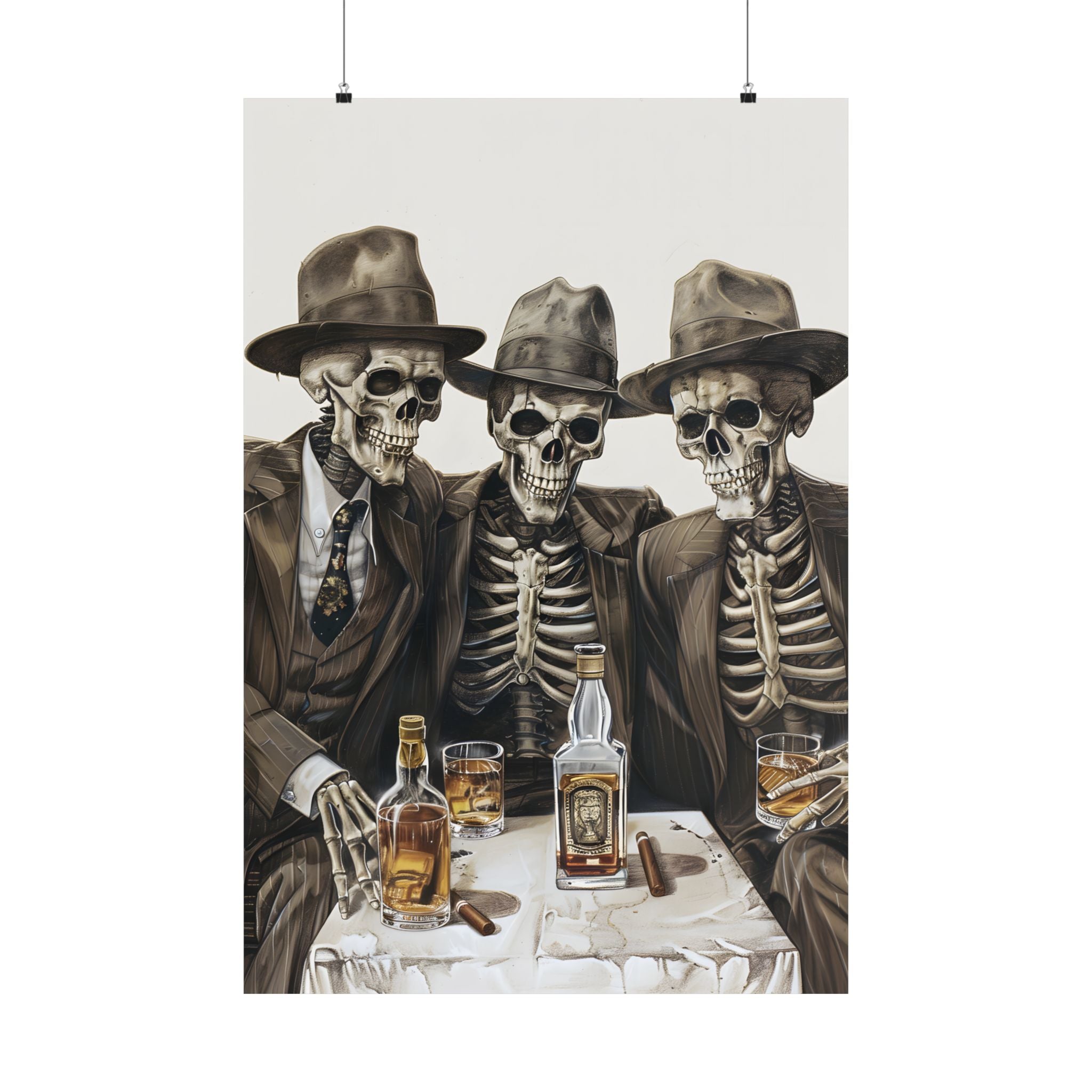 Skeleton Whiskey Gentlemen