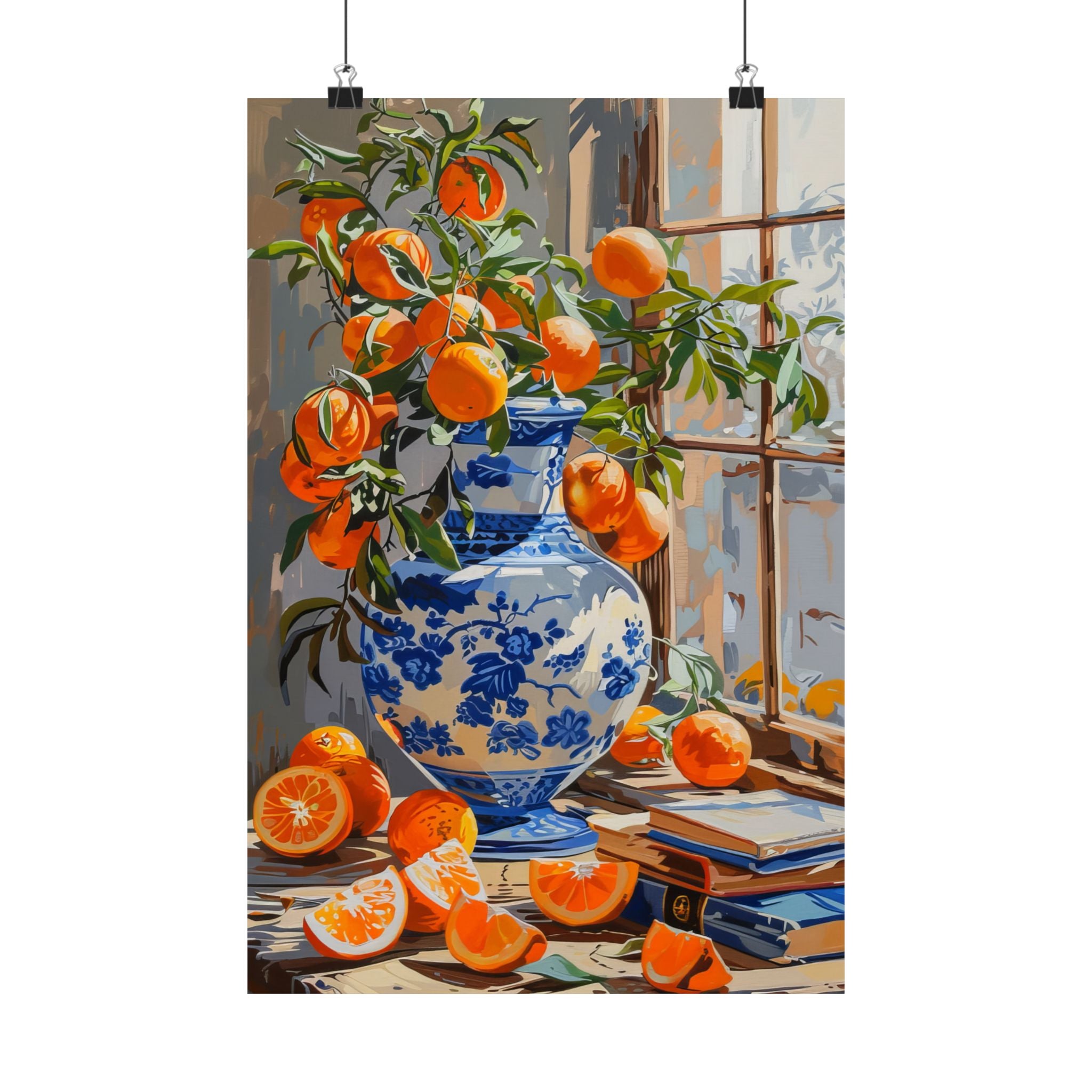Sunlit Citrus & Porcelain