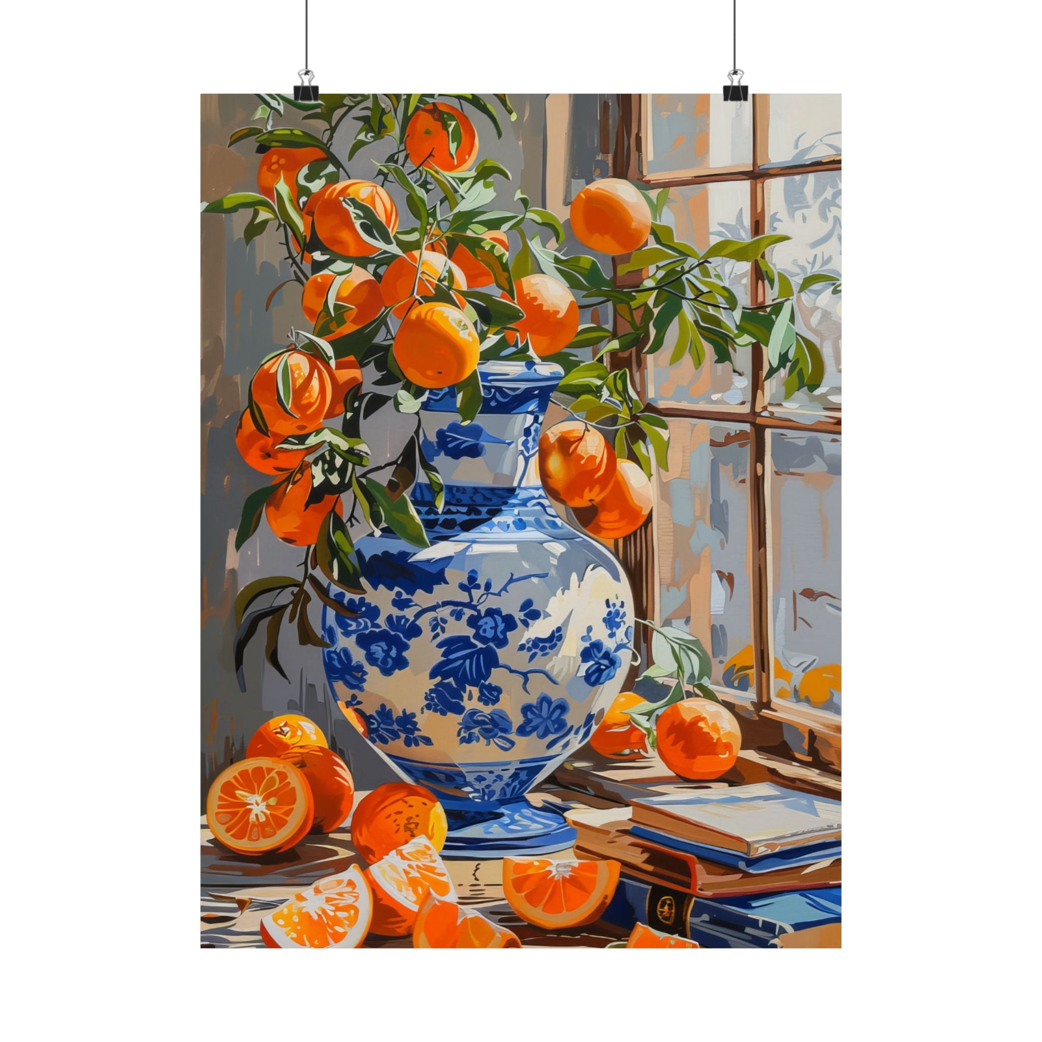 Sunlit Citrus & Porcelain