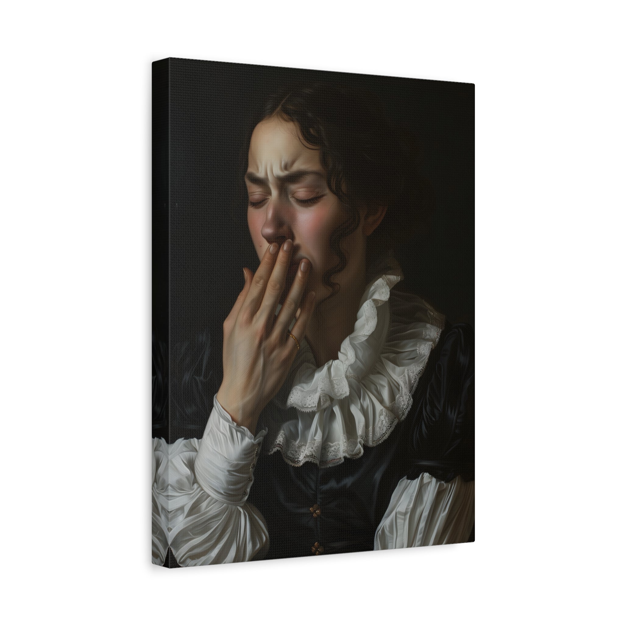 1.25" Matte Canvas - Oh No, It Hit Me