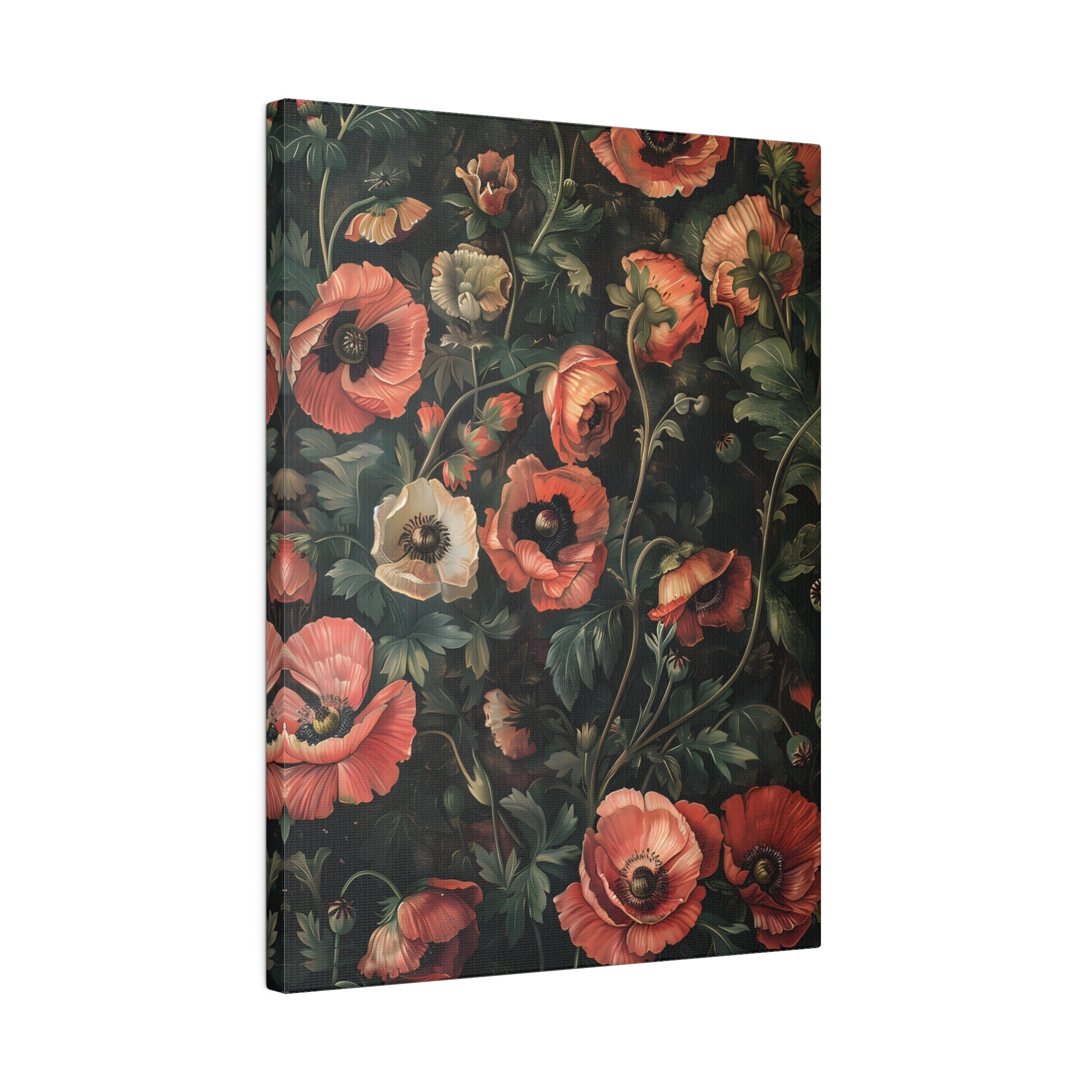.75" Matte Canvas - Enchanted Poppy Reverie
