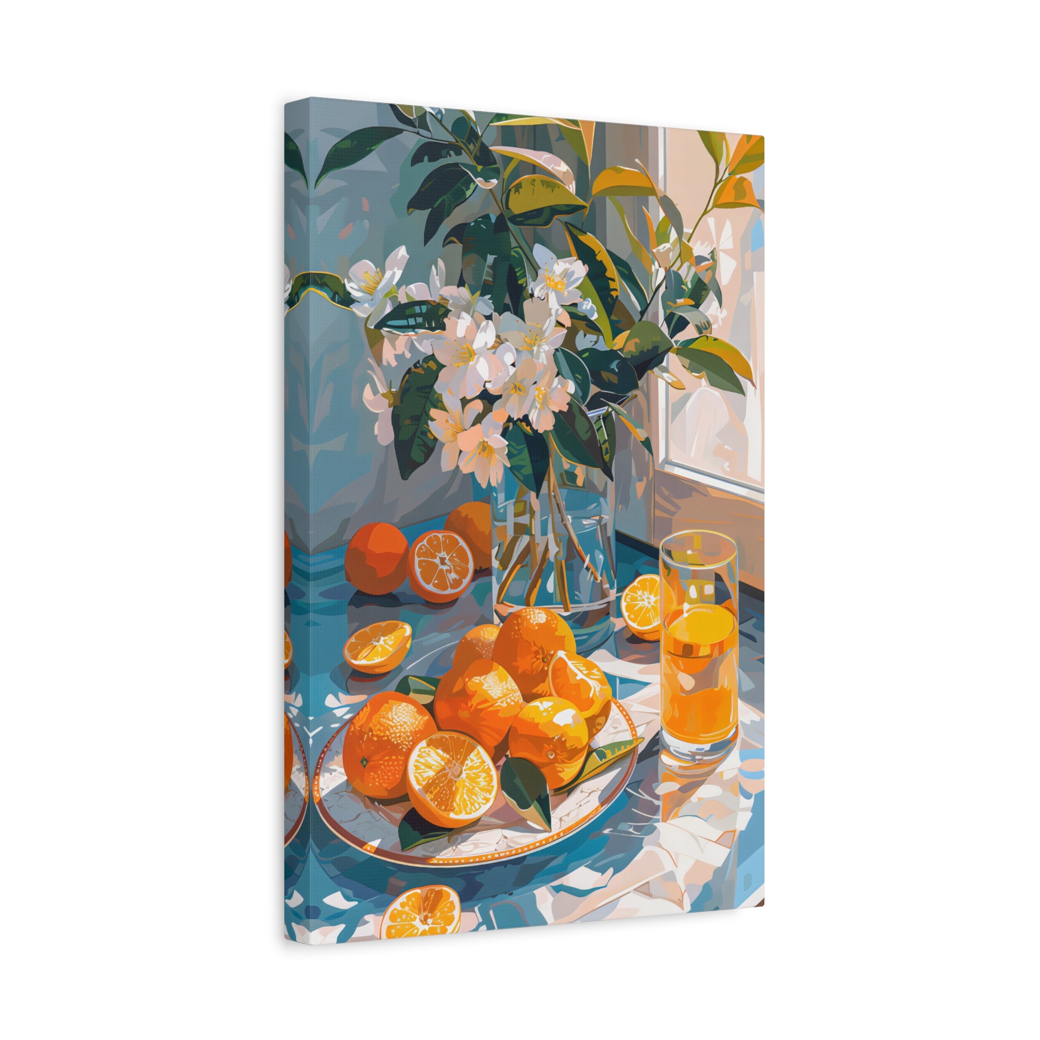 1.25" Matte Canvas - Citrus Blossom Morning