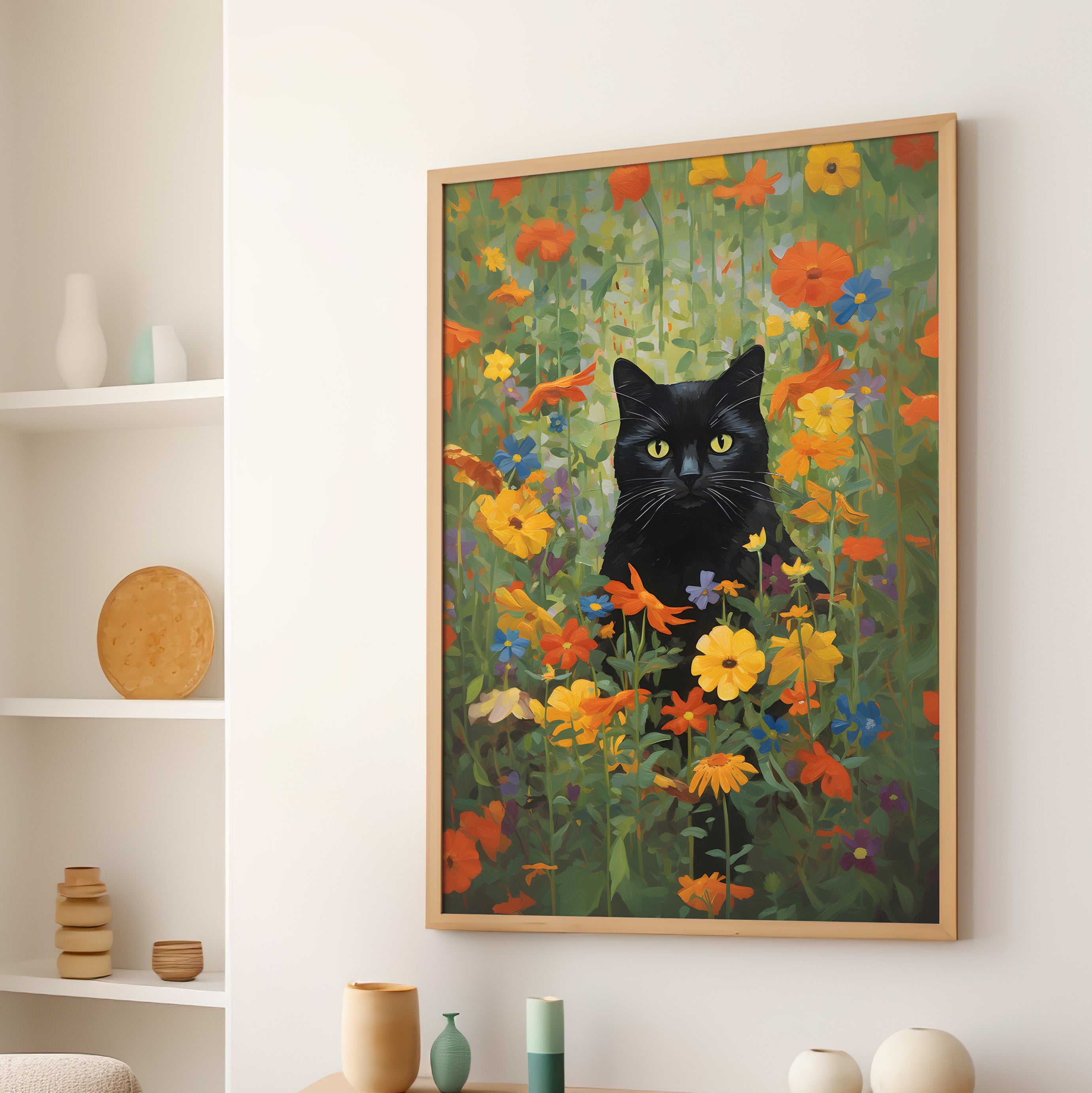 Midnight Whiskers in Bloom