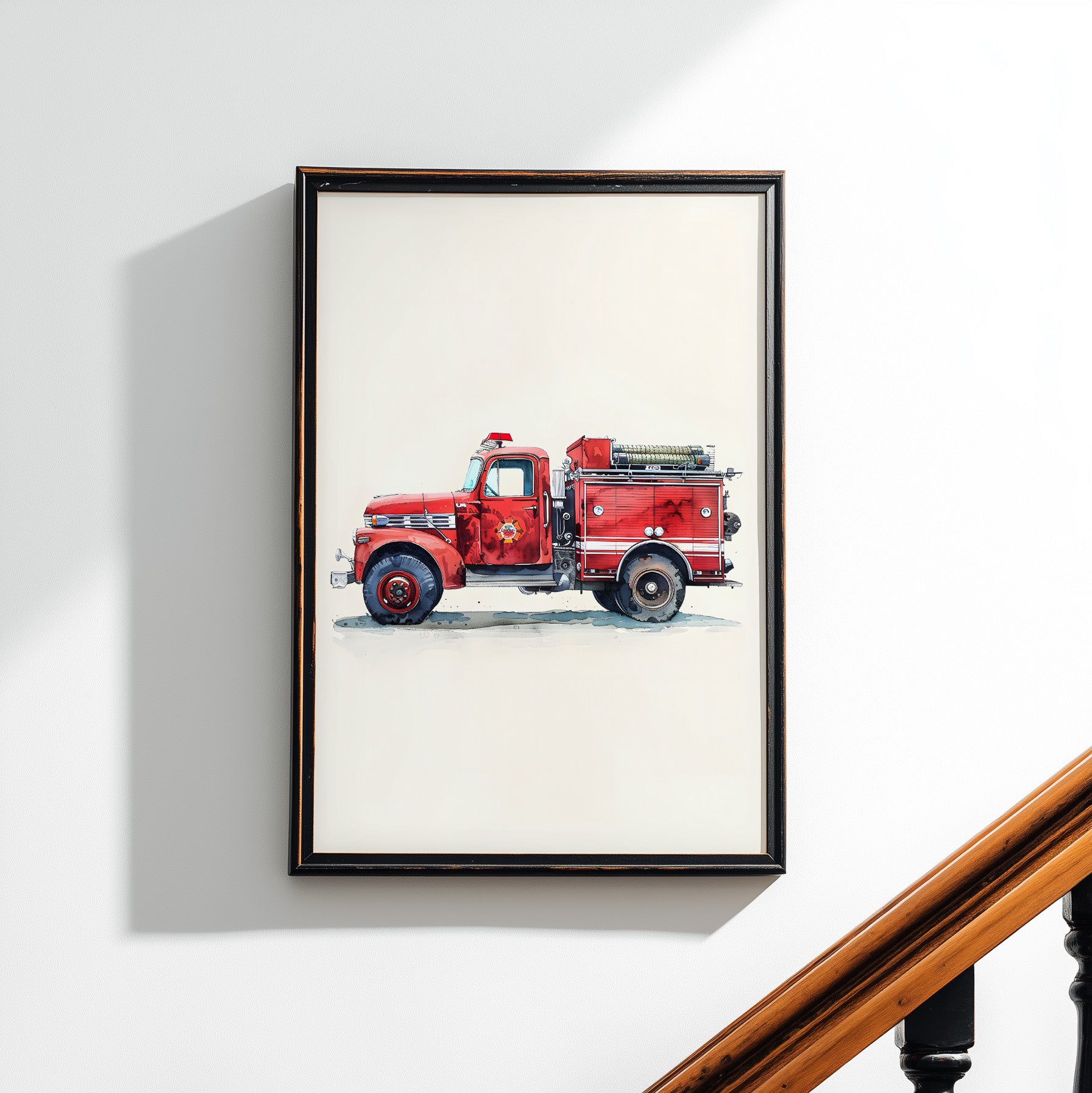 Vintage Firetruck Nursery