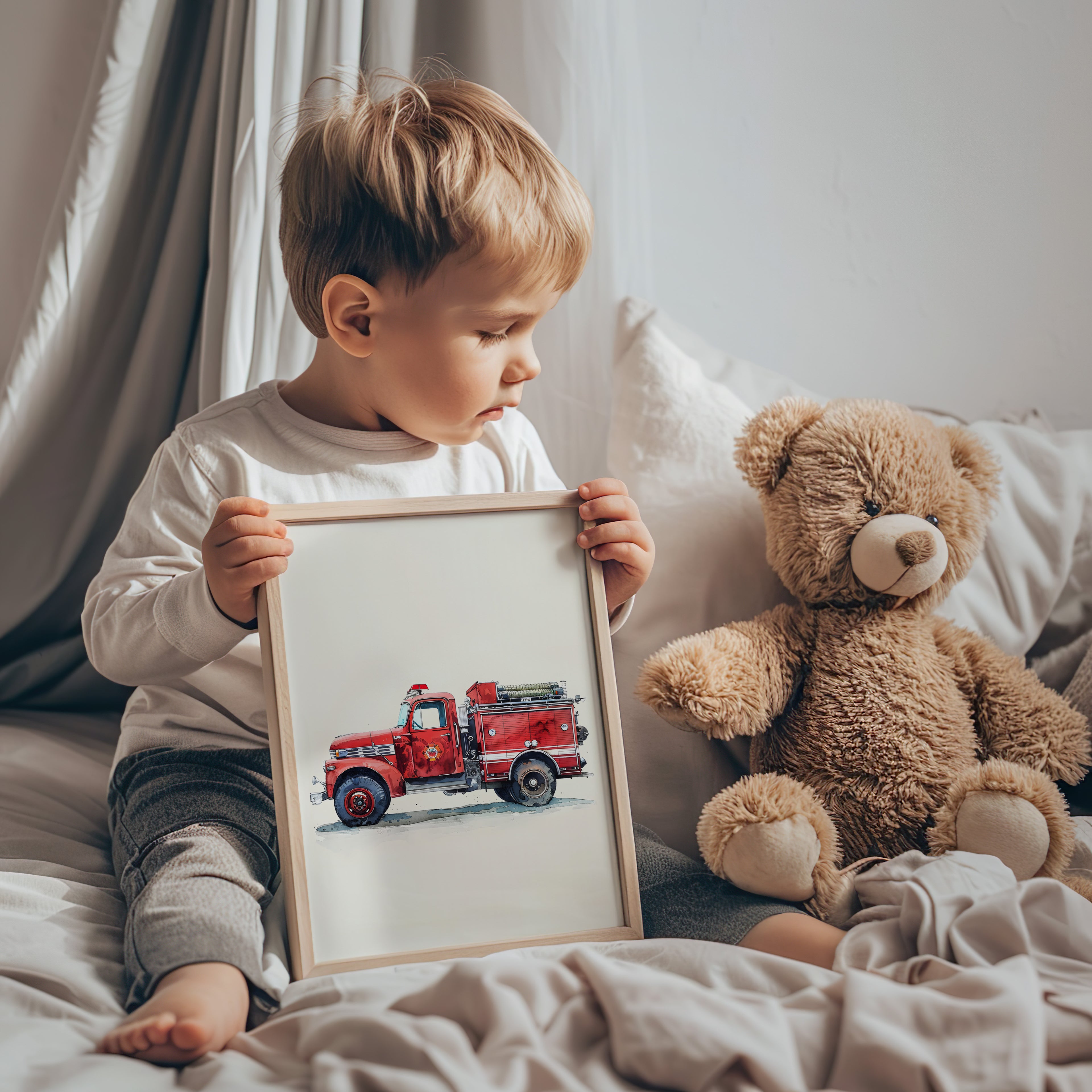 Vintage Firetruck Nursery