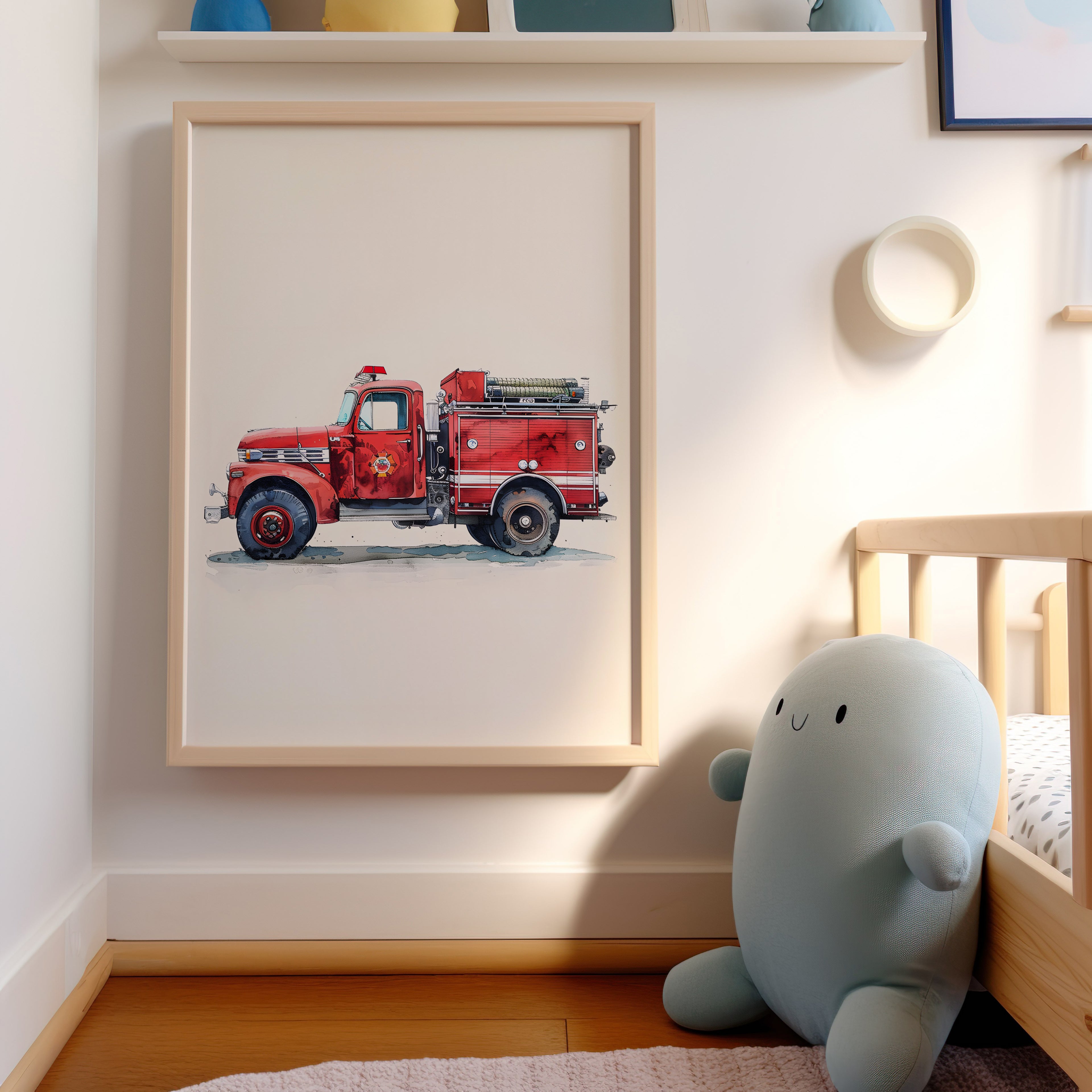 Vintage Firetruck Nursery