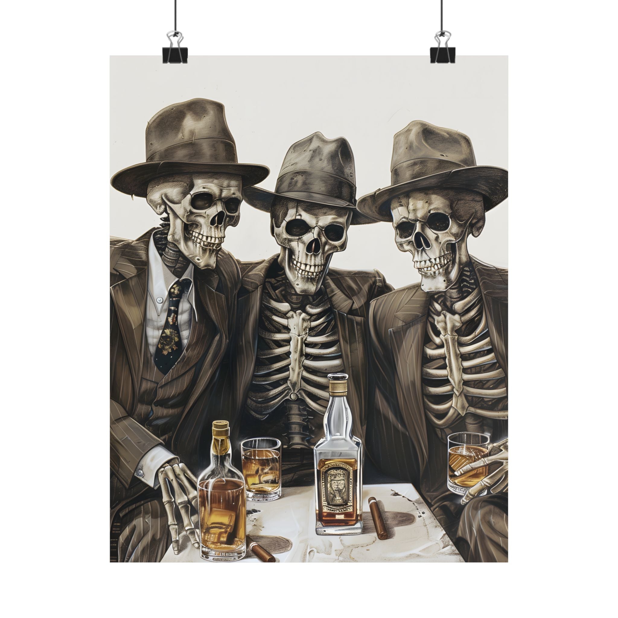 Skeleton Whiskey Gentlemen