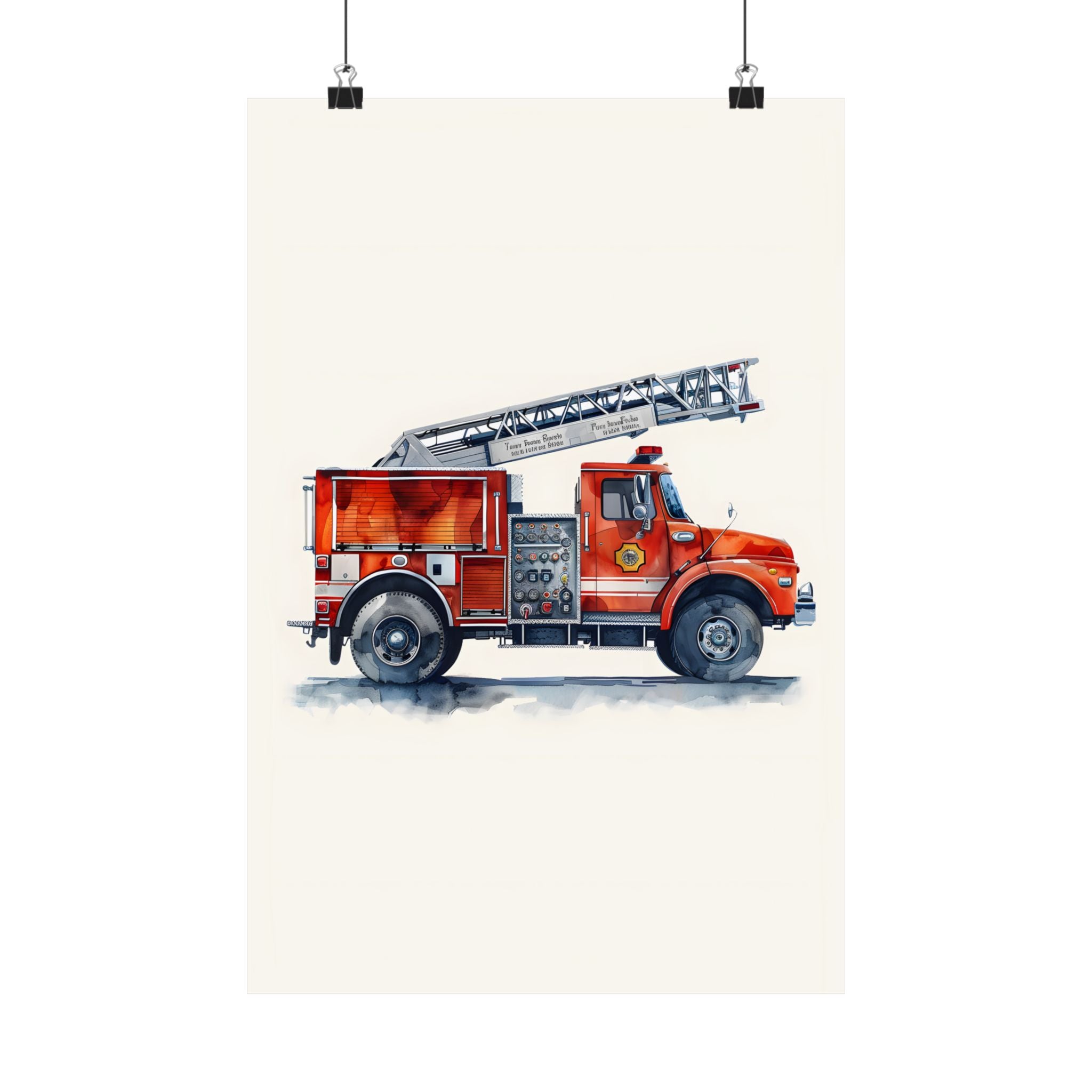 Ladder Firetruck Nursery