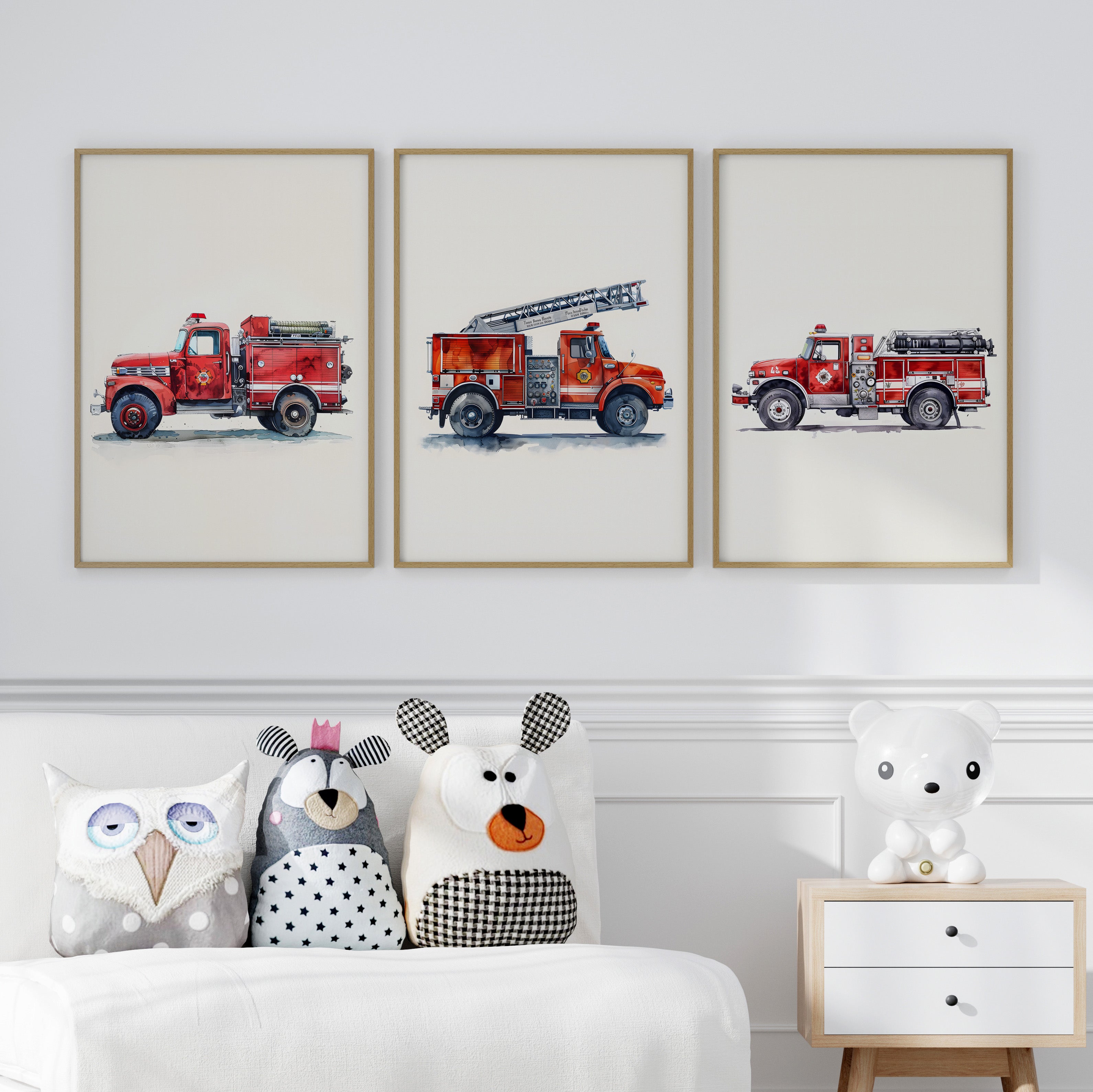 Ladder Firetruck Nursery