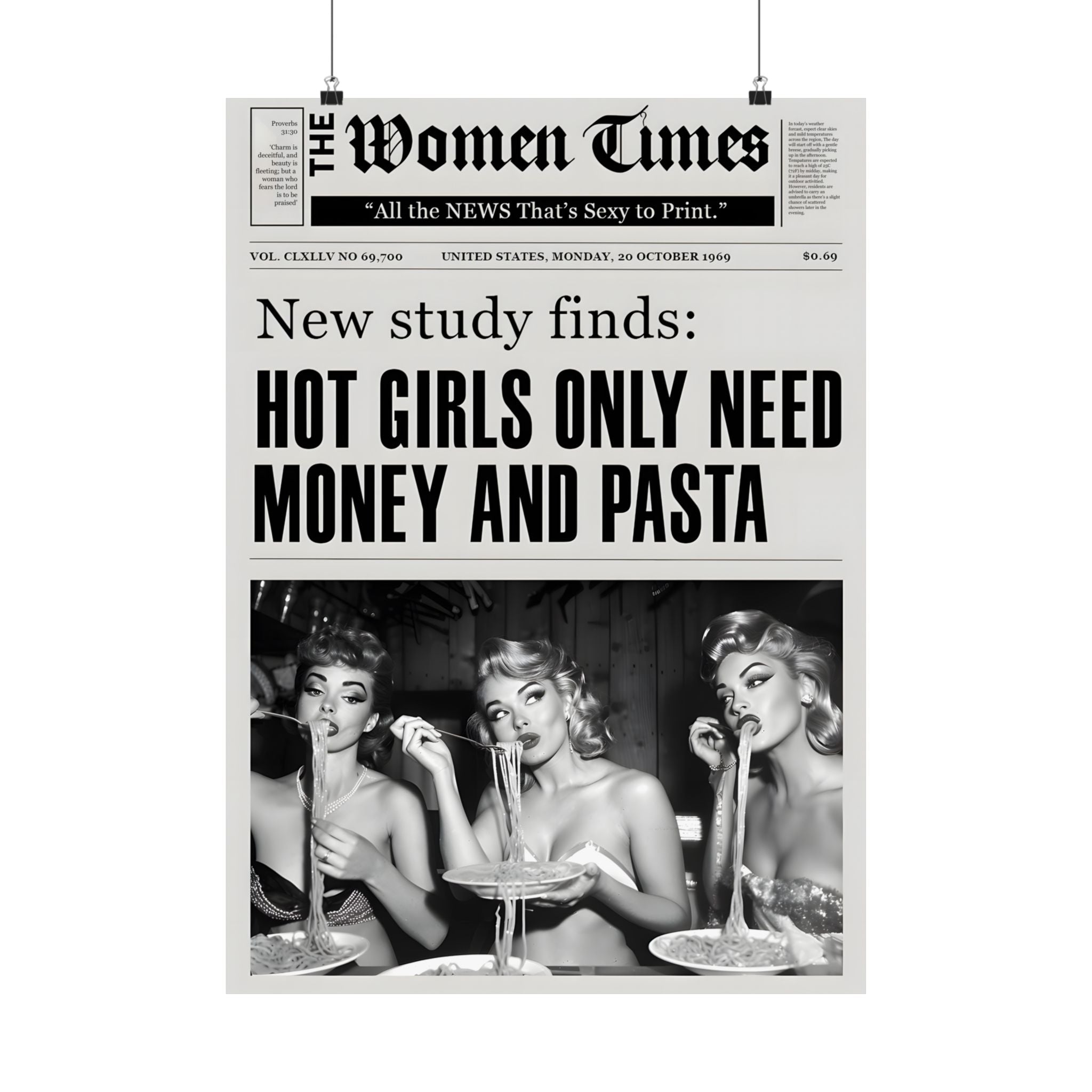 Retro Pasta Gazette