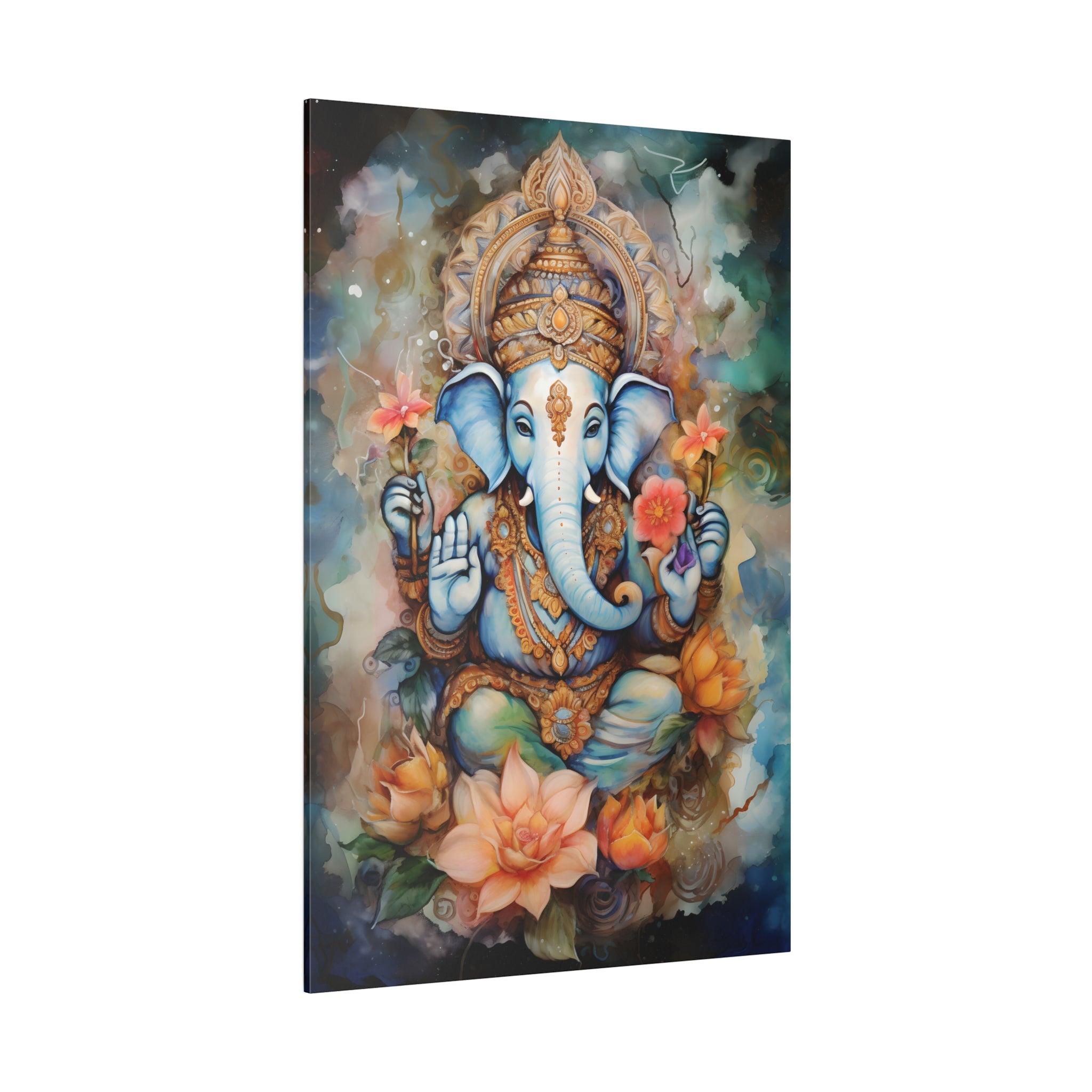 .75" Matte Canvas - Ganesha&