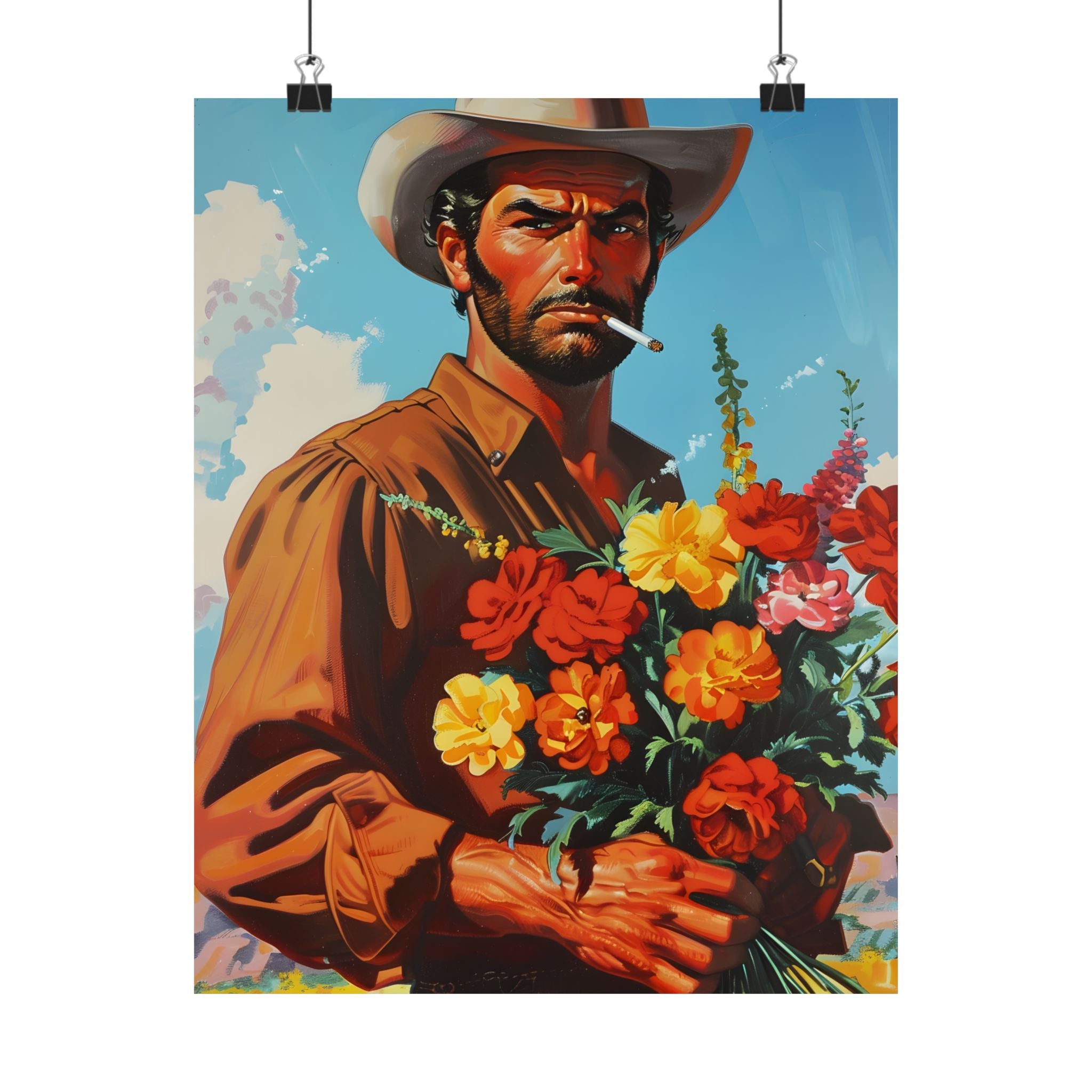 Rugged Blooms Cowboy