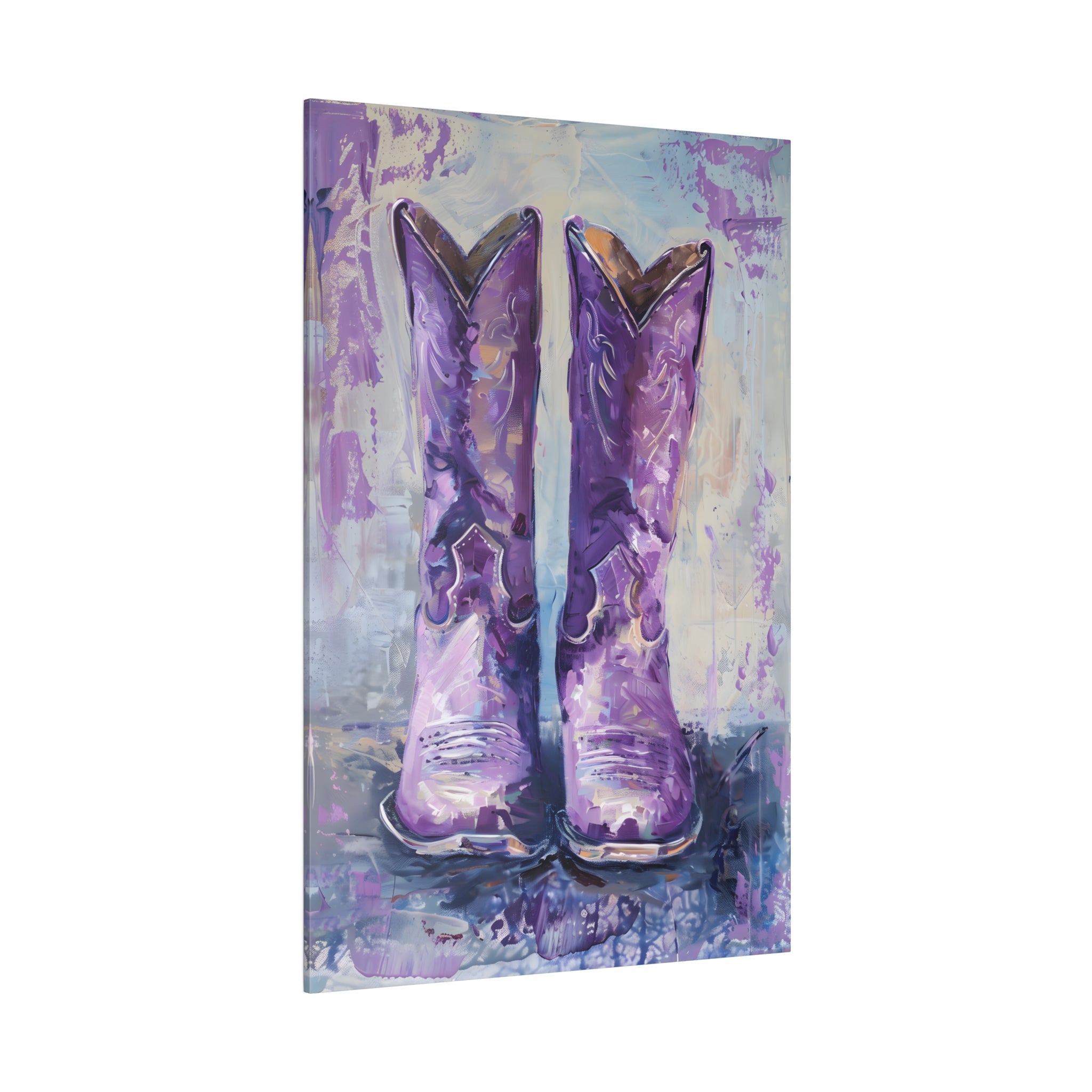 .75" Matte Canvas - Violet Cowgirl Spirit