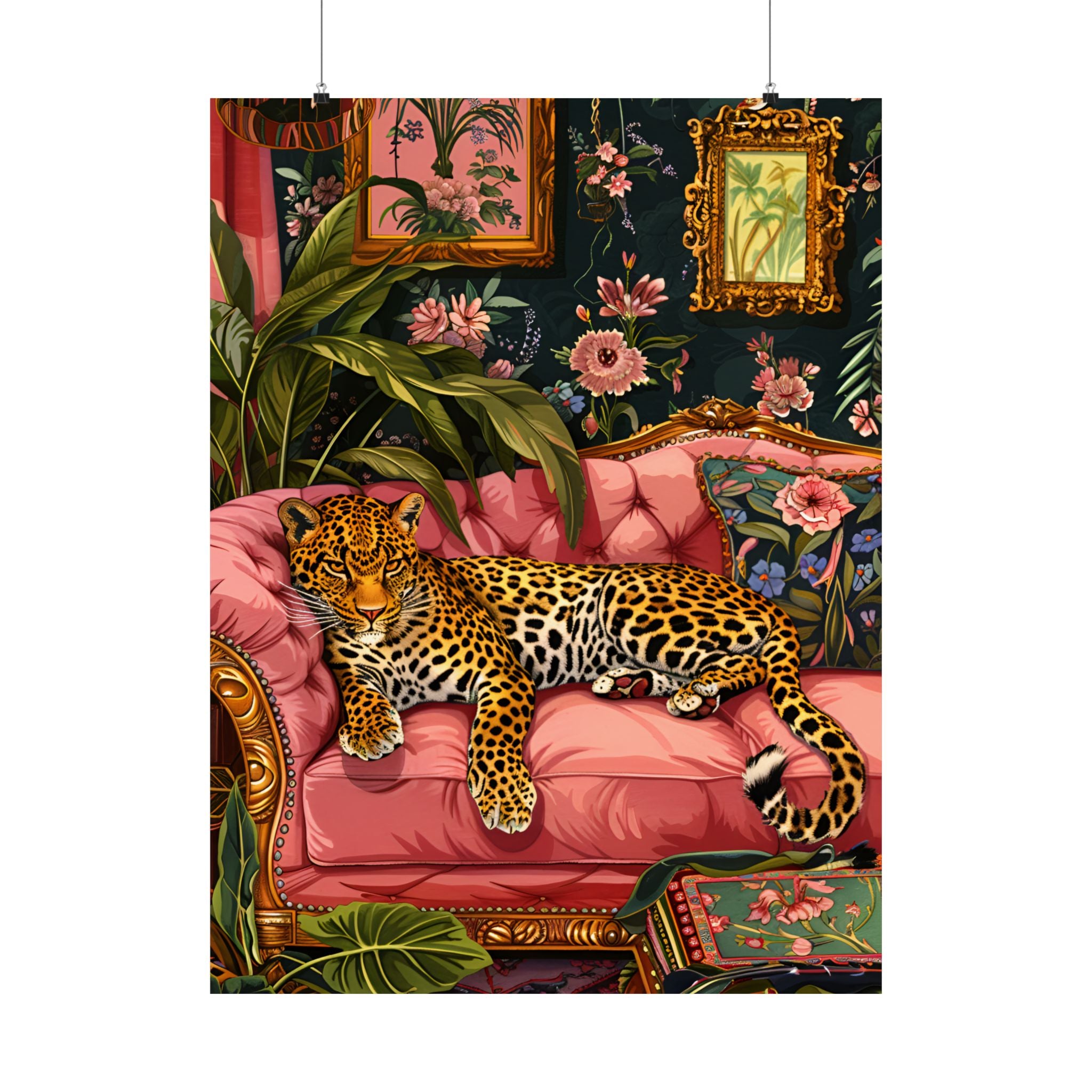 Leopard Lounge in Bloom