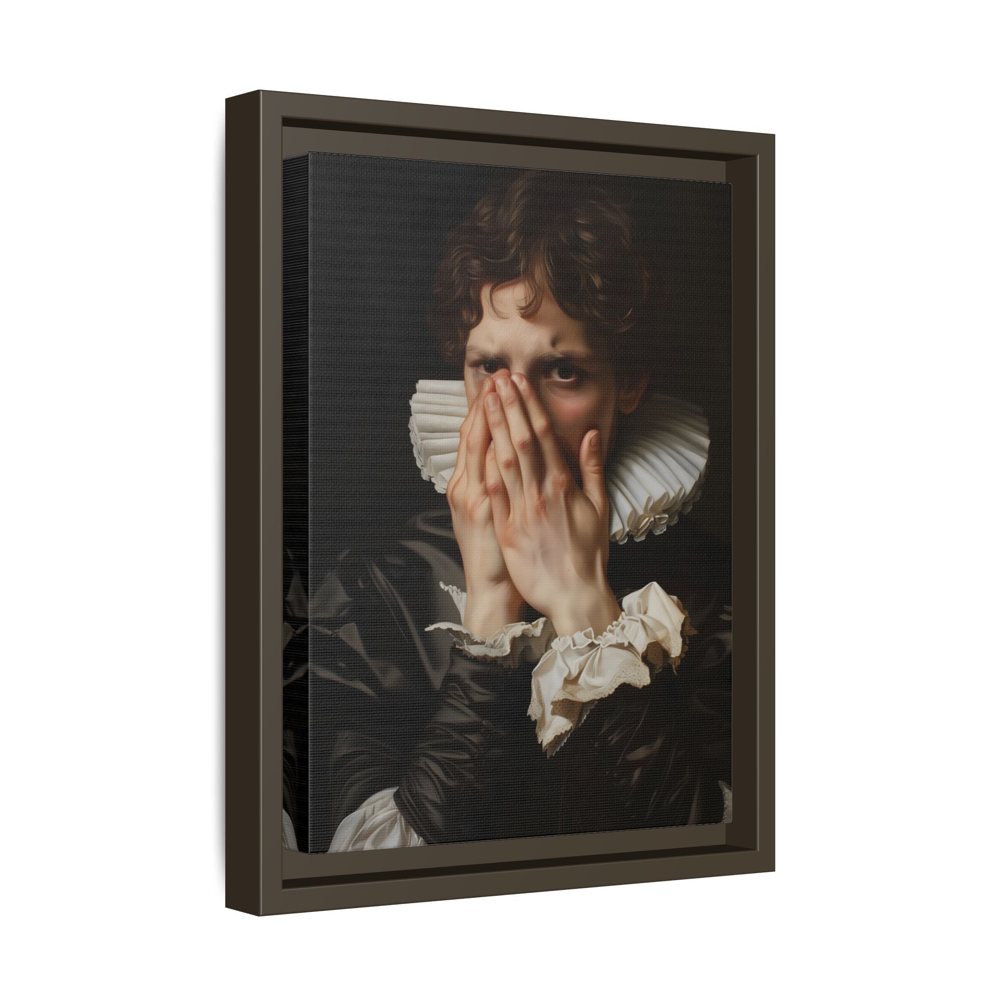 Framed Canvas - The Foul Flush Reaction