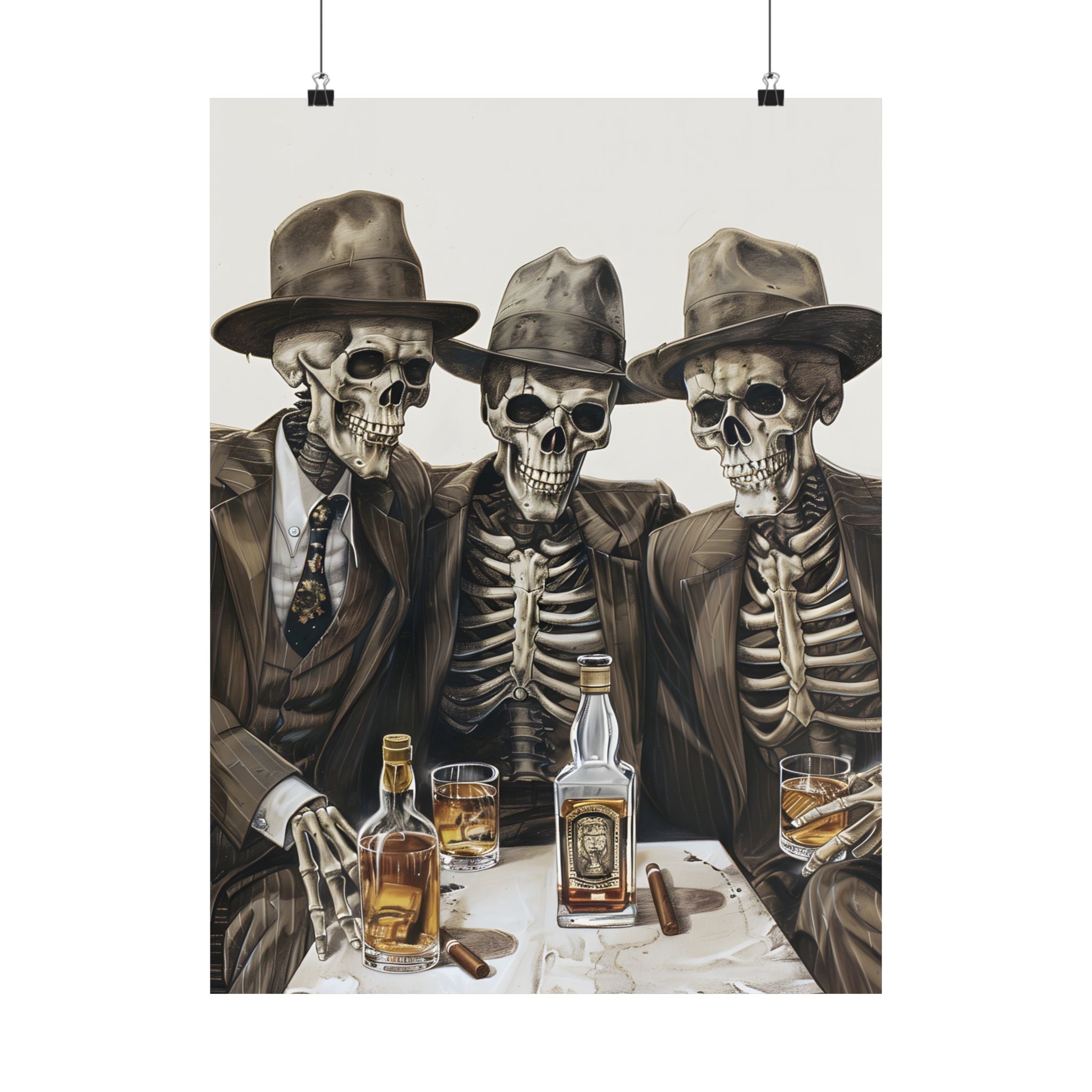 Skeleton Whiskey Gentlemen