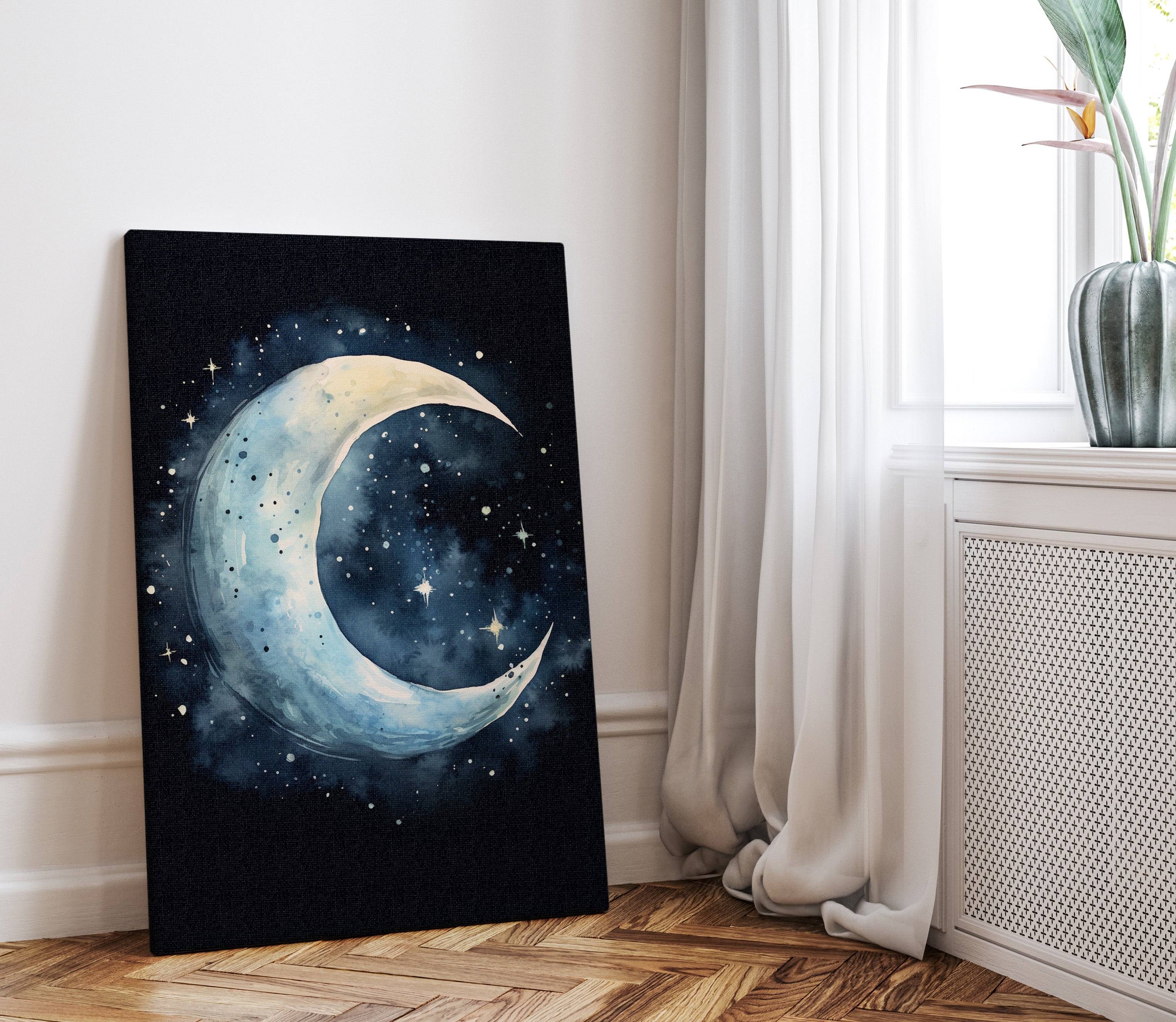 .75" Matte Canvas - Crescent Dreams Nocturne