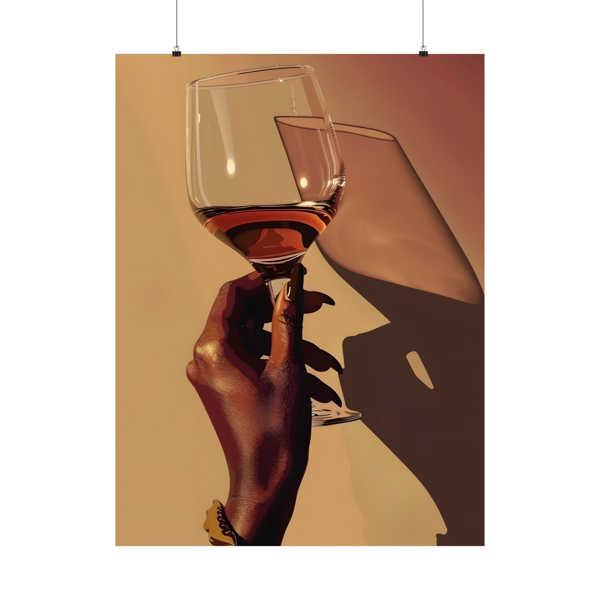 Golden Hour Wine Toast