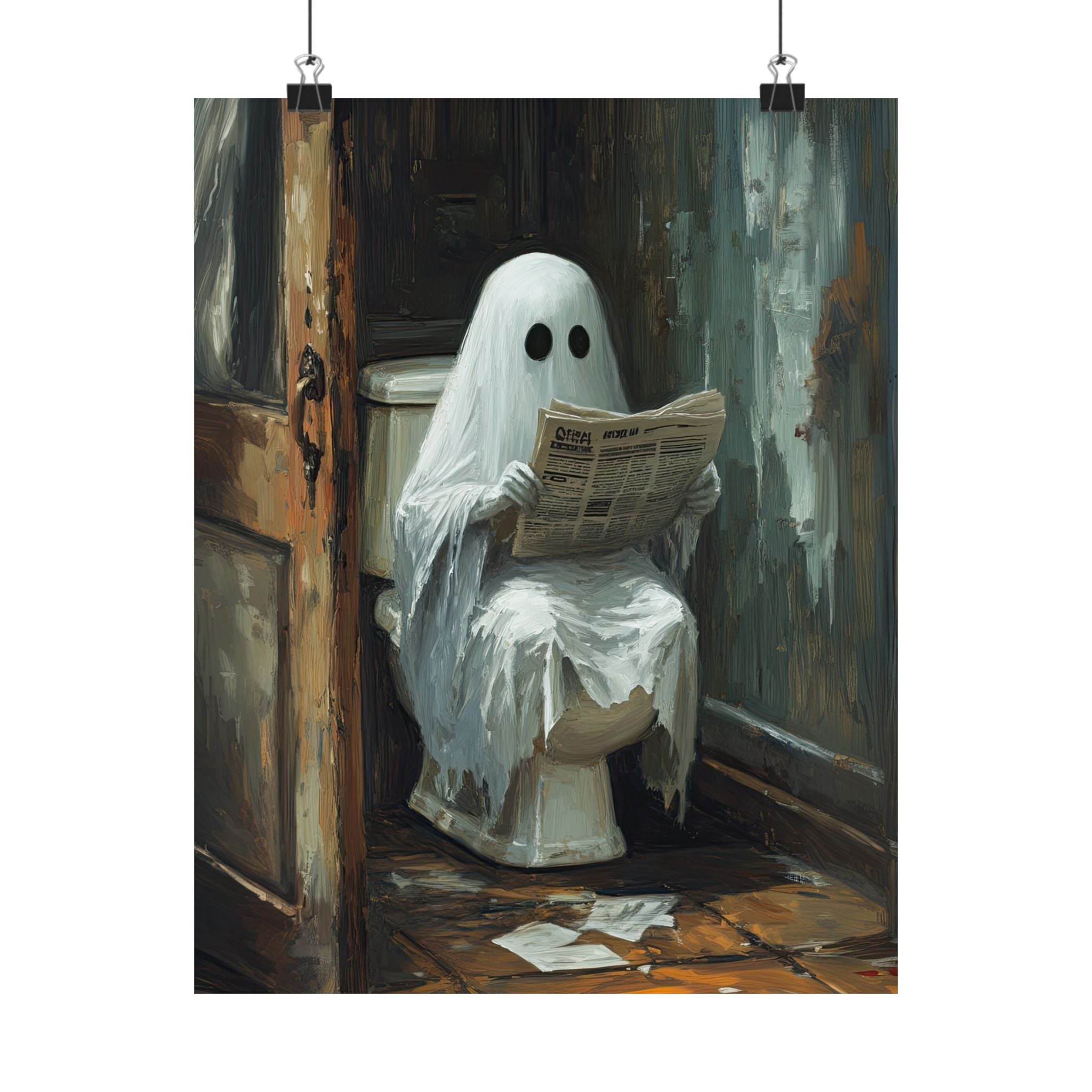 Ghostly Bathroom Break