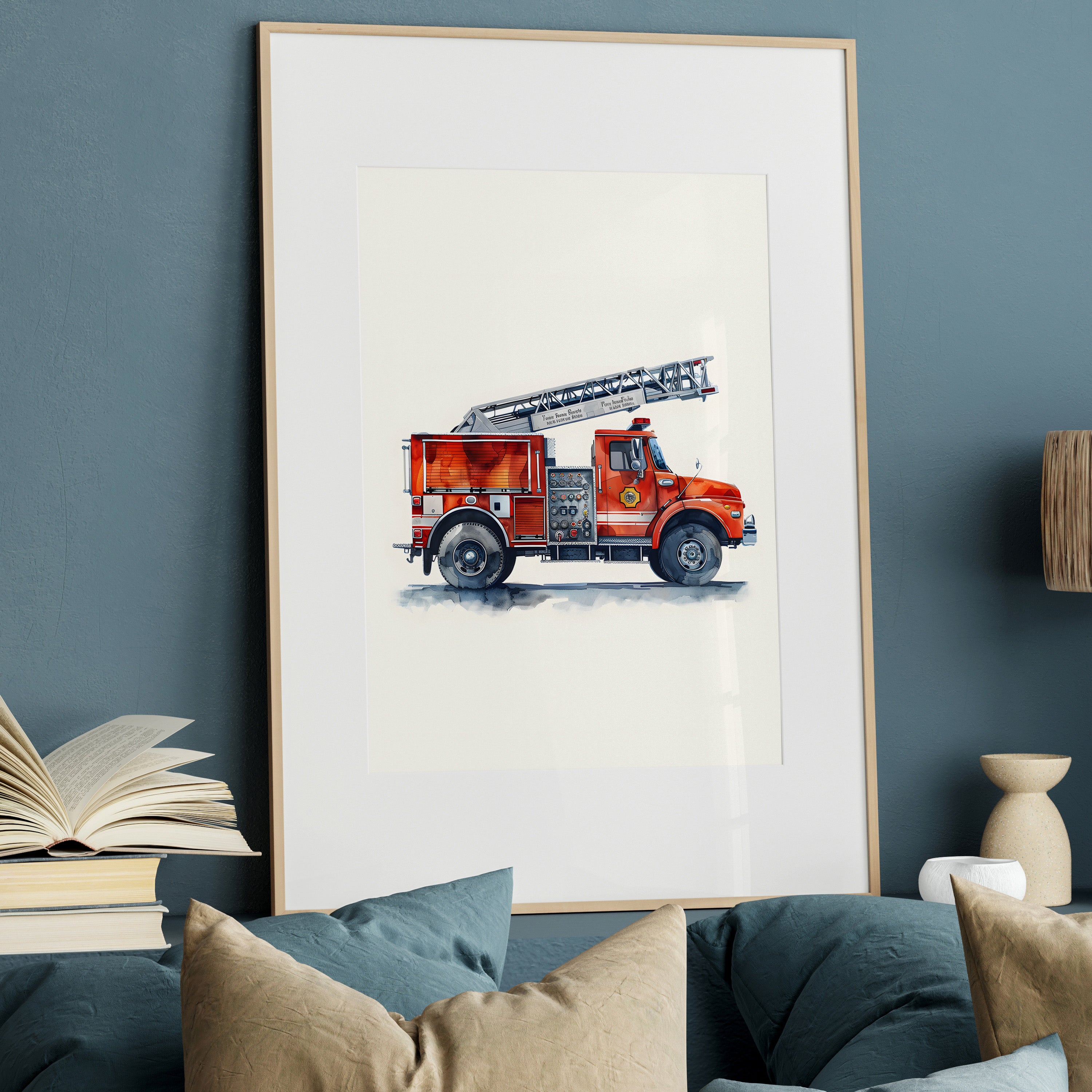 Ladder Firetruck Nursery