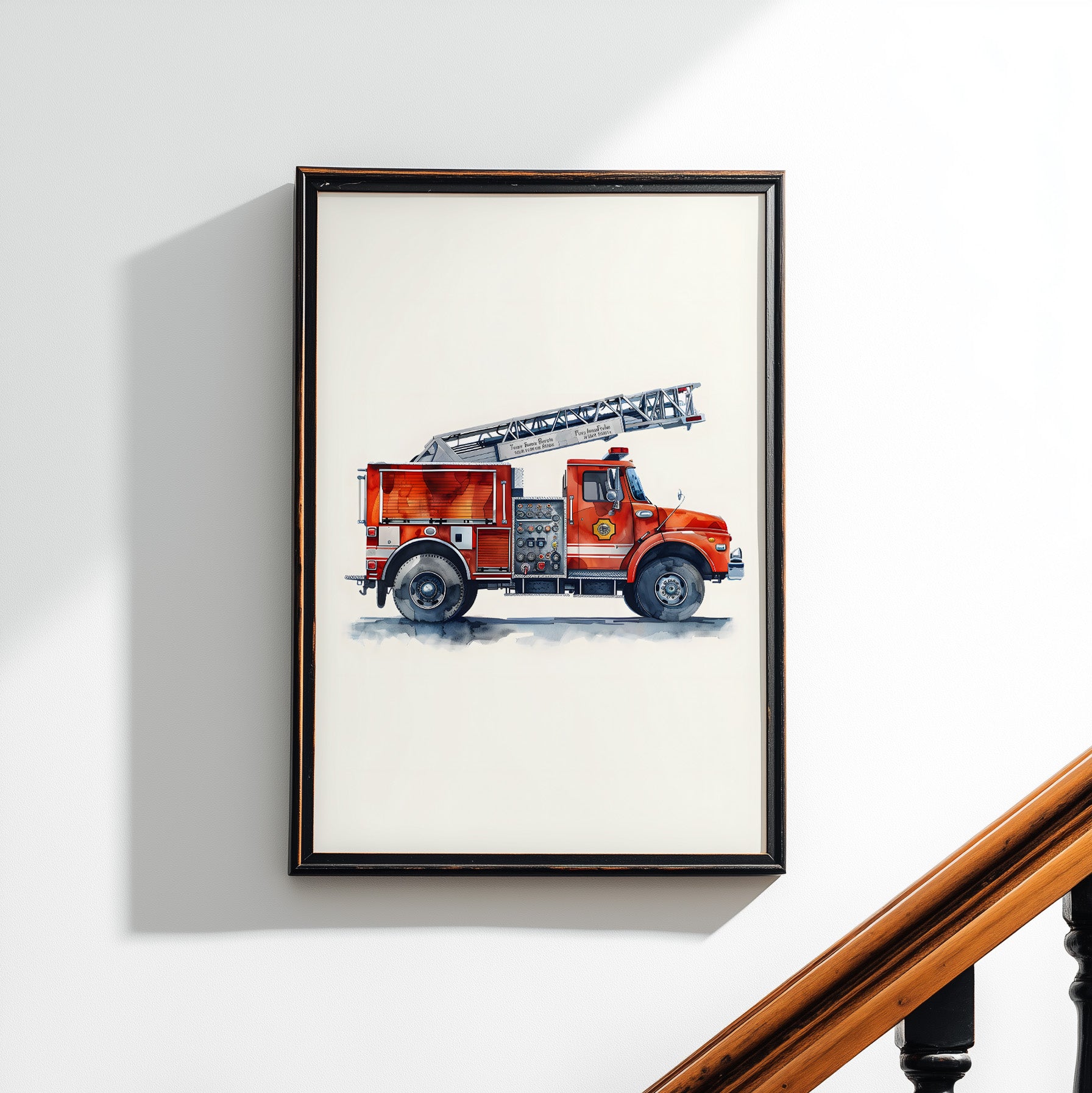 Ladder Firetruck Nursery
