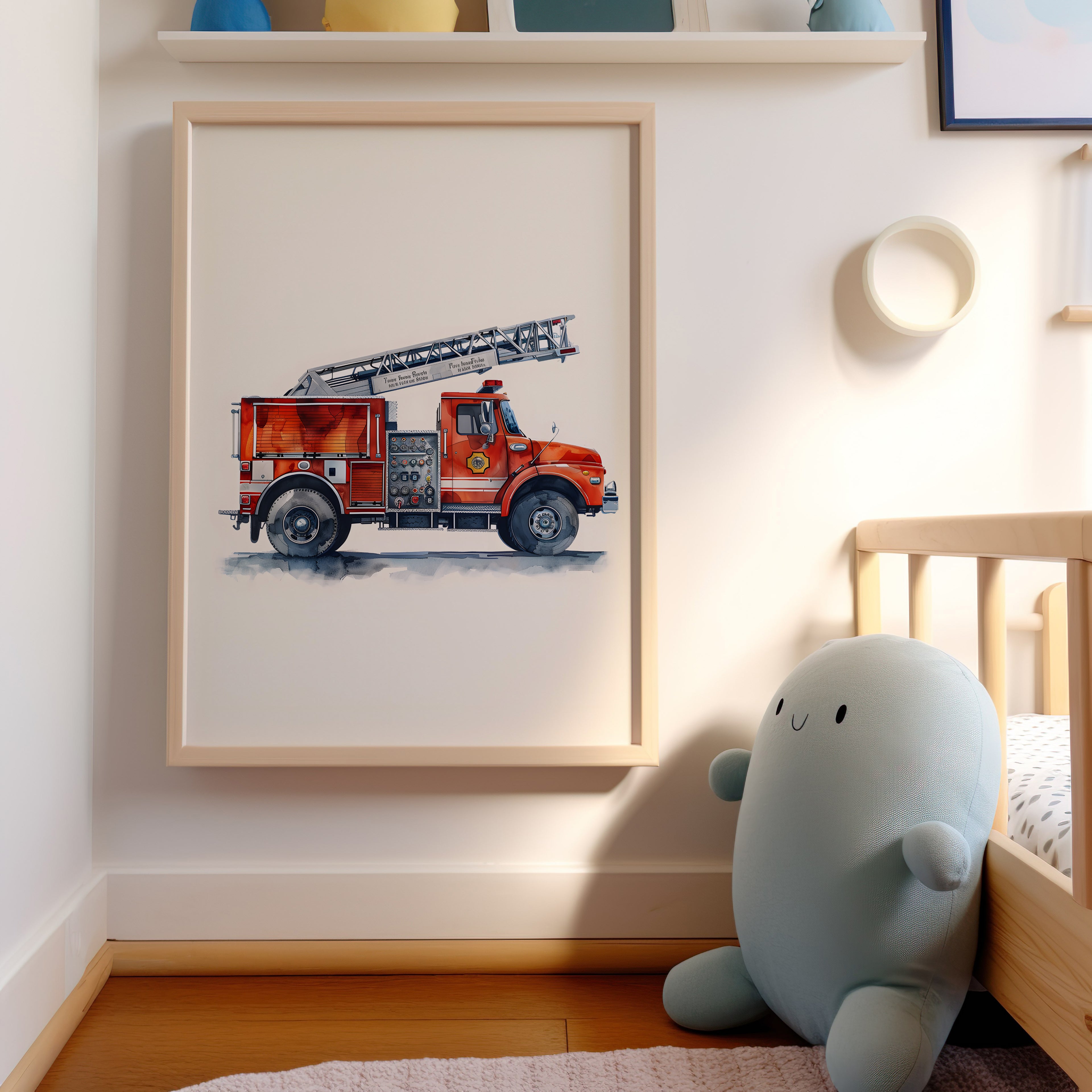 Ladder Firetruck Nursery