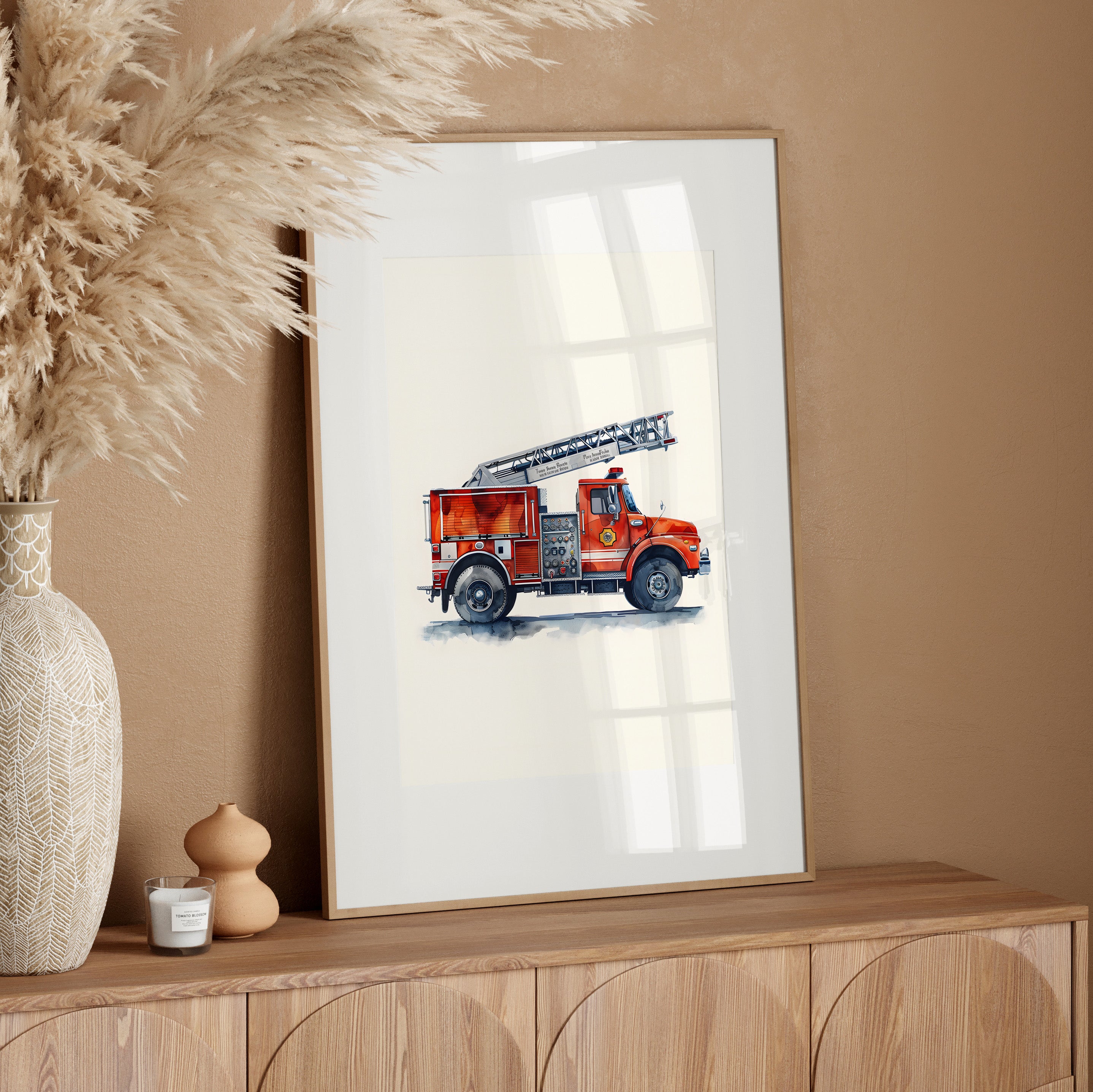 Ladder Firetruck Nursery