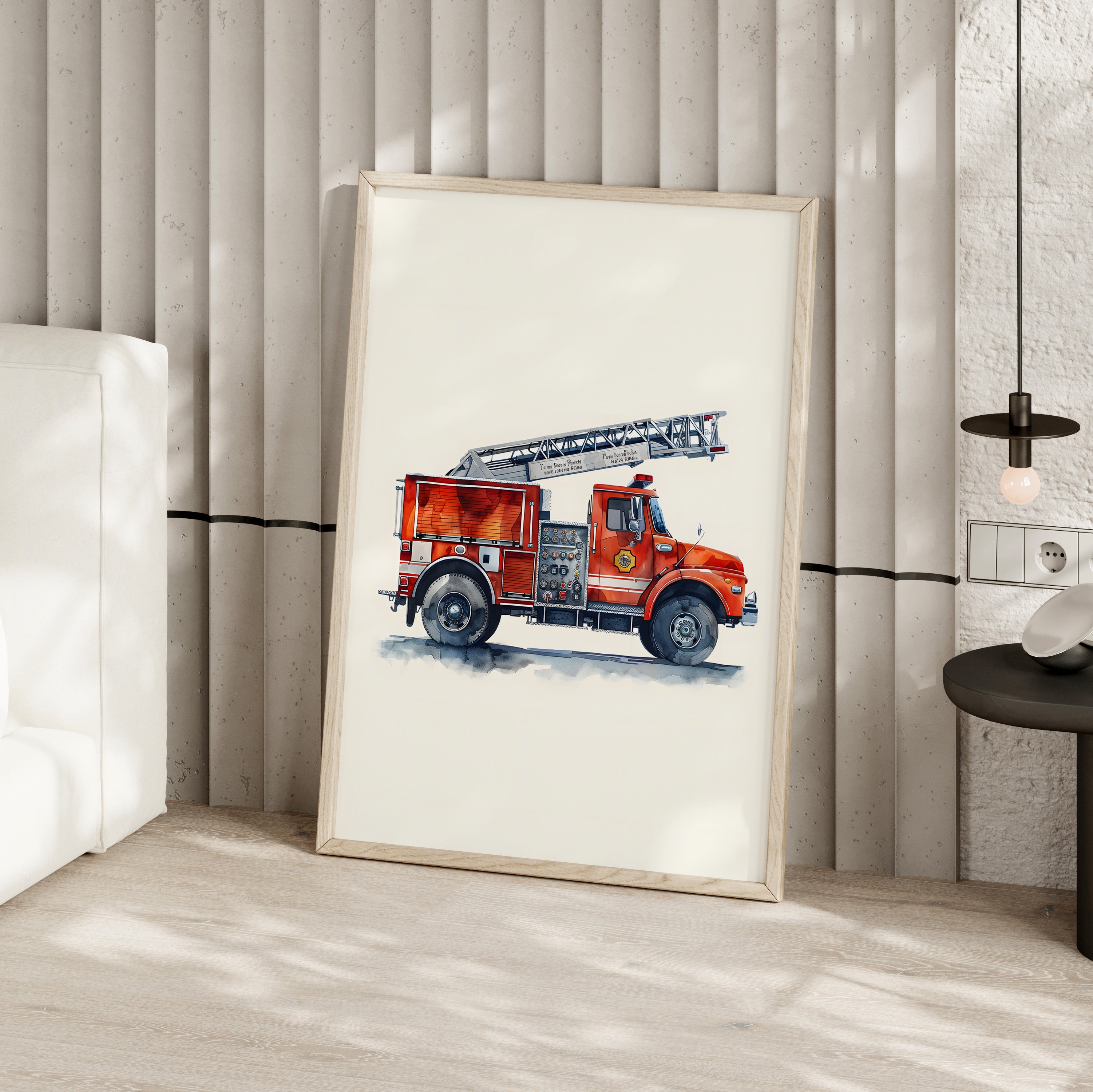 Ladder Firetruck Nursery