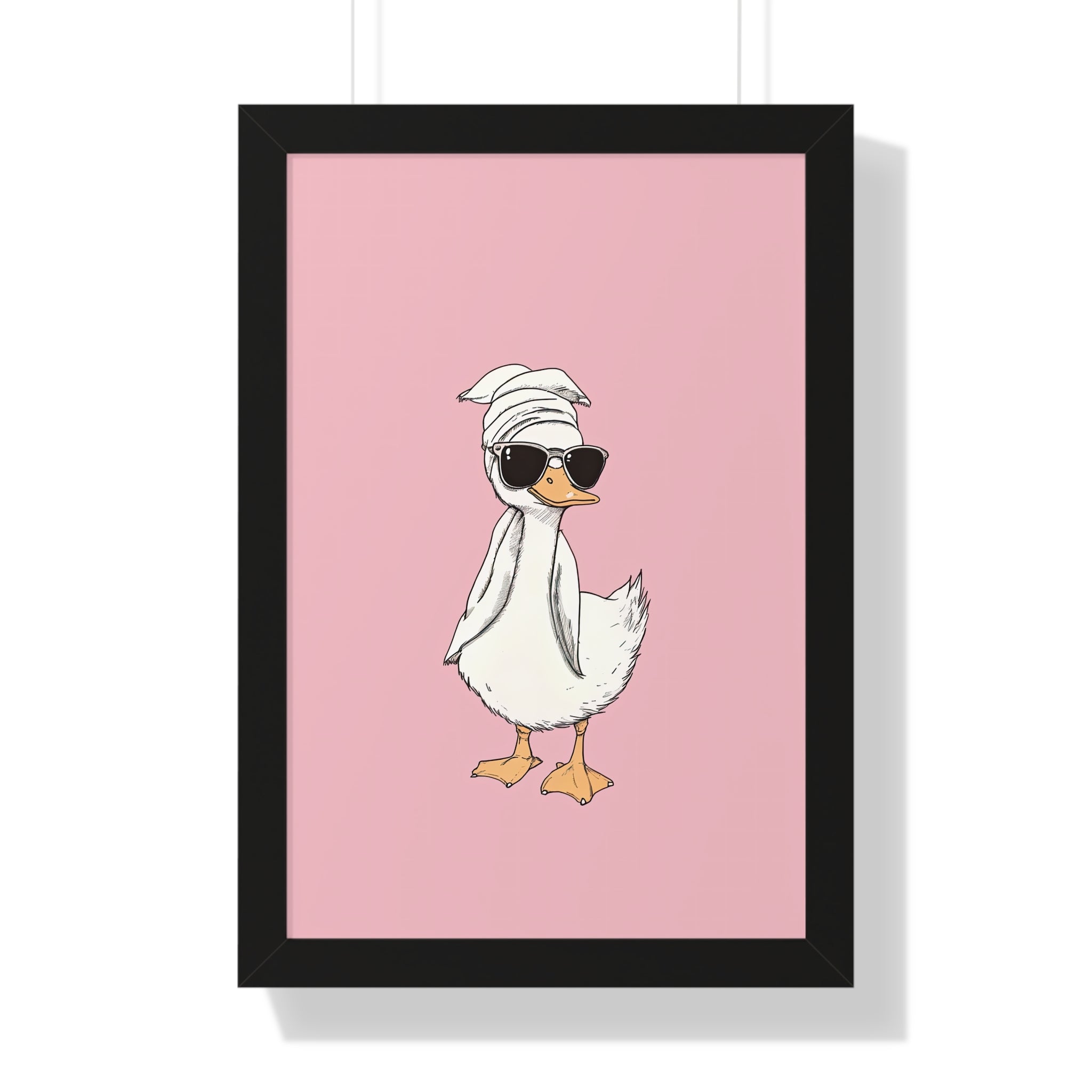 Framed Paper Print - Sassy Duck Retreat