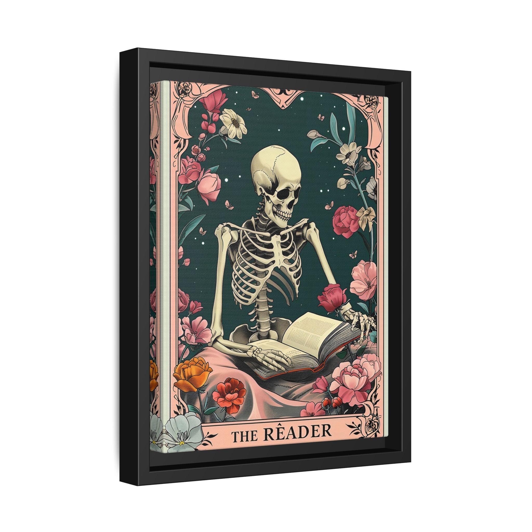 Framed Canvas - The Eternal Reader