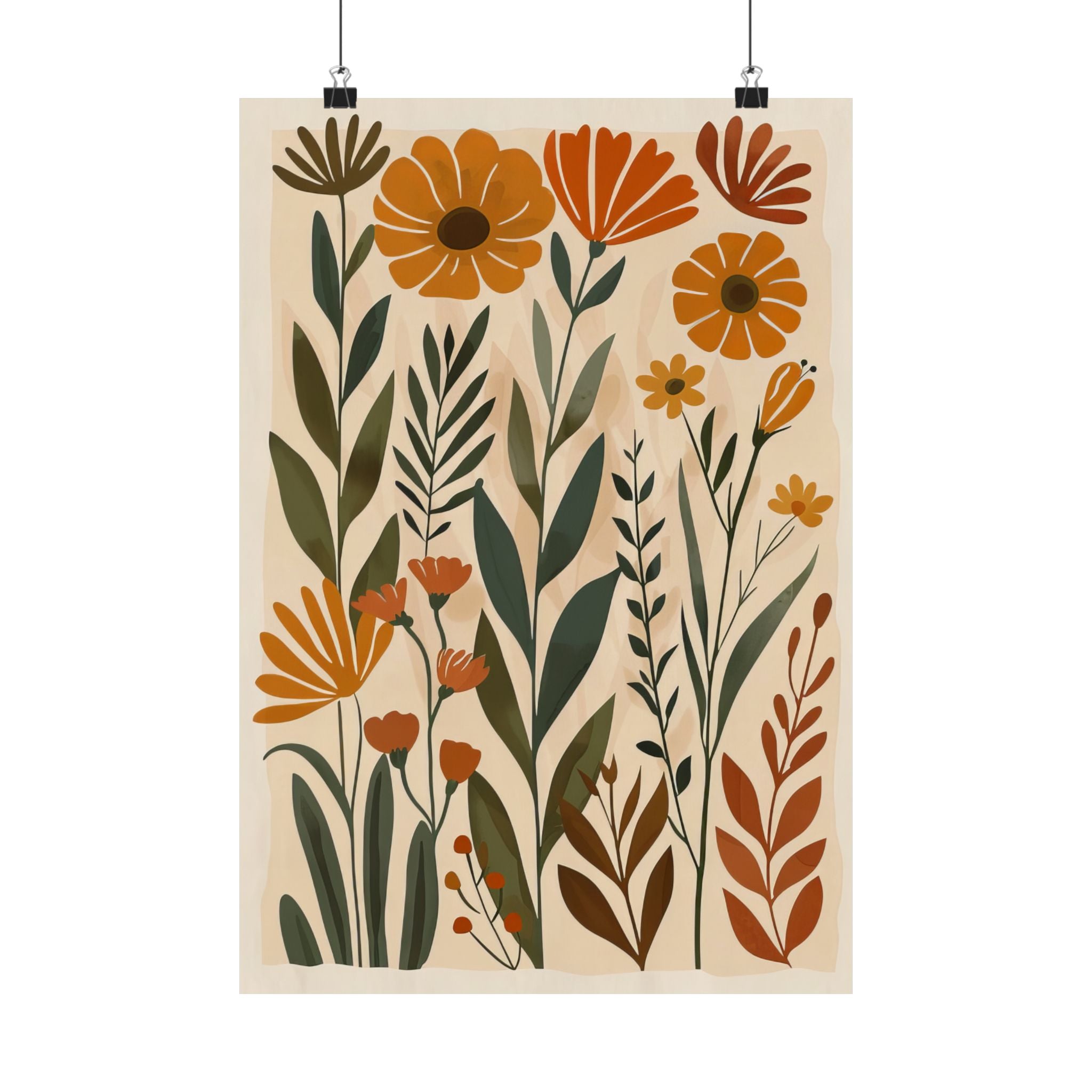 Golden Meadow Boho Blooms