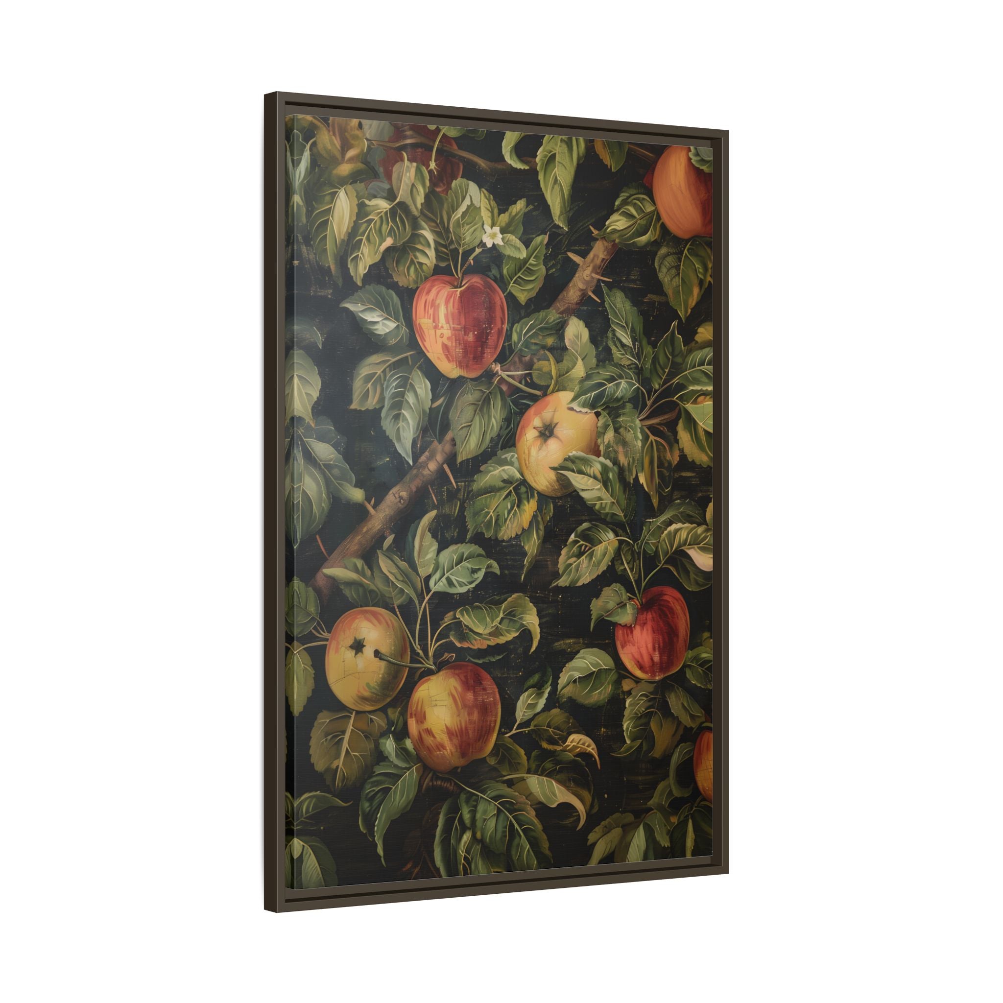 Framed Canvas - Orchard Harvest Apples