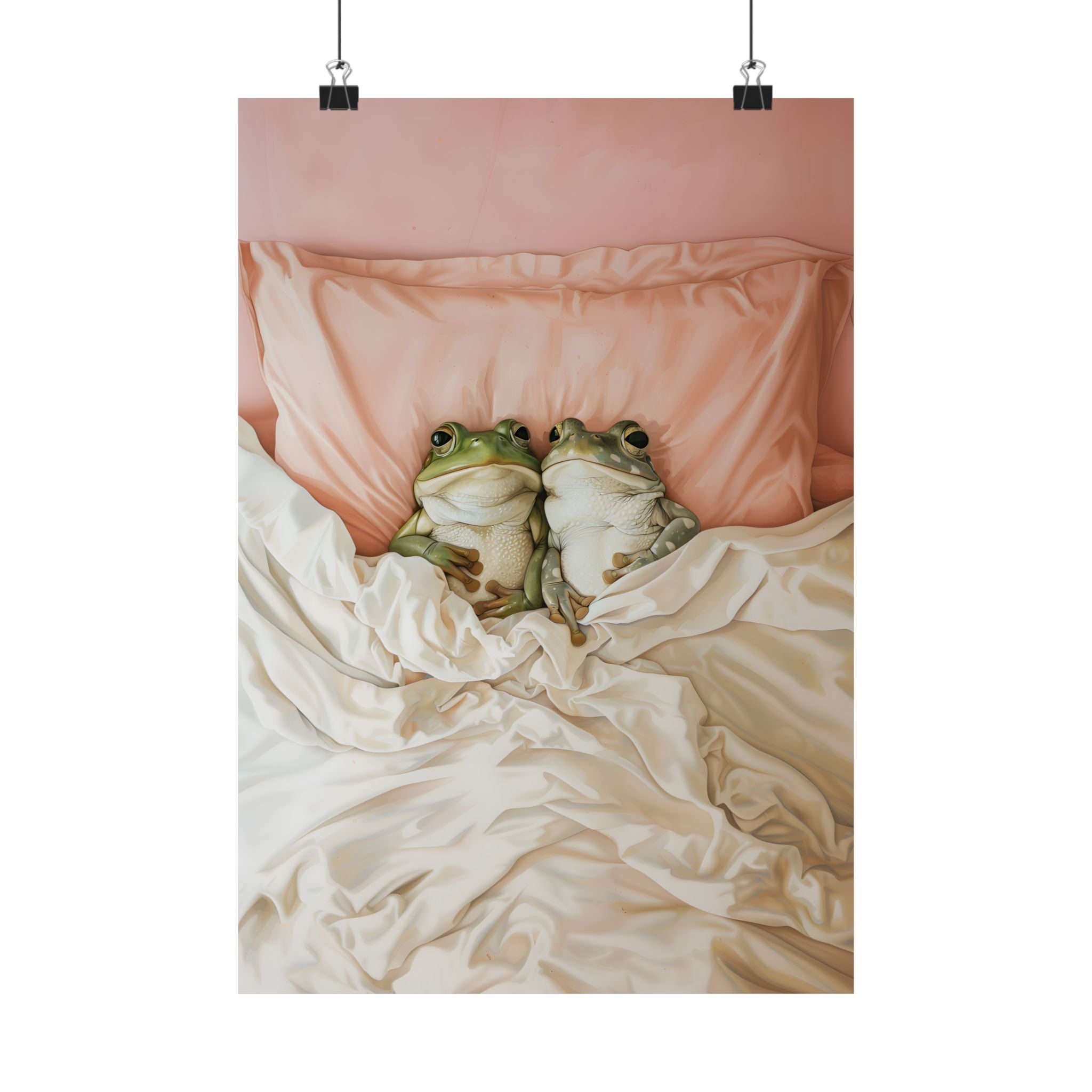 Cozy Frogs Romantic Bliss