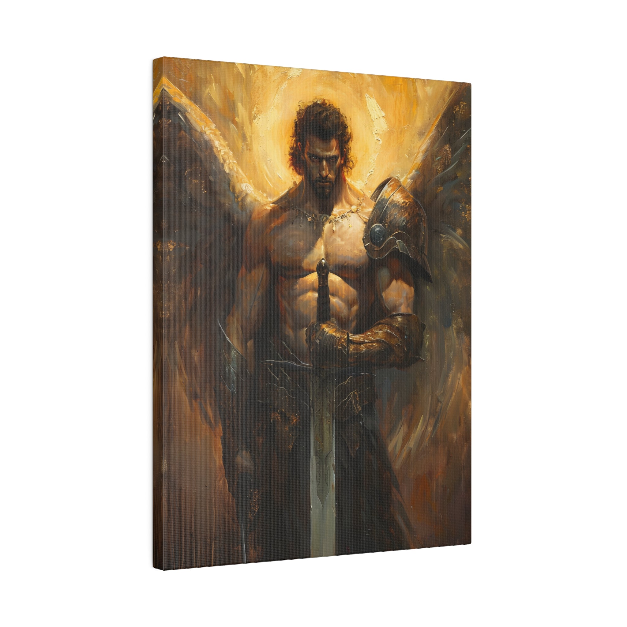 .75" Matte Canvas - Celestial Warrior&