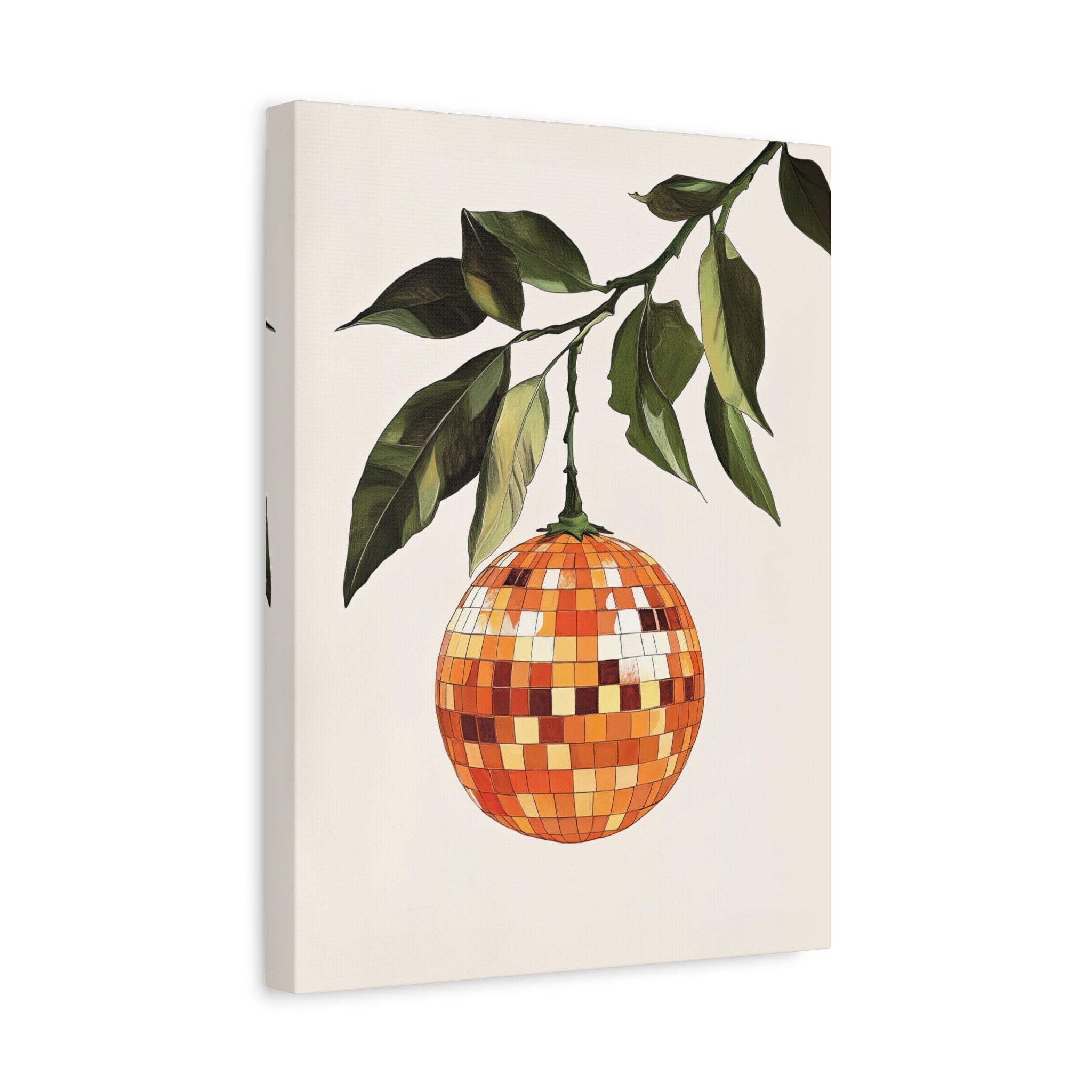 1.25" Matte Canvas - Citrus Disco Glow Drop