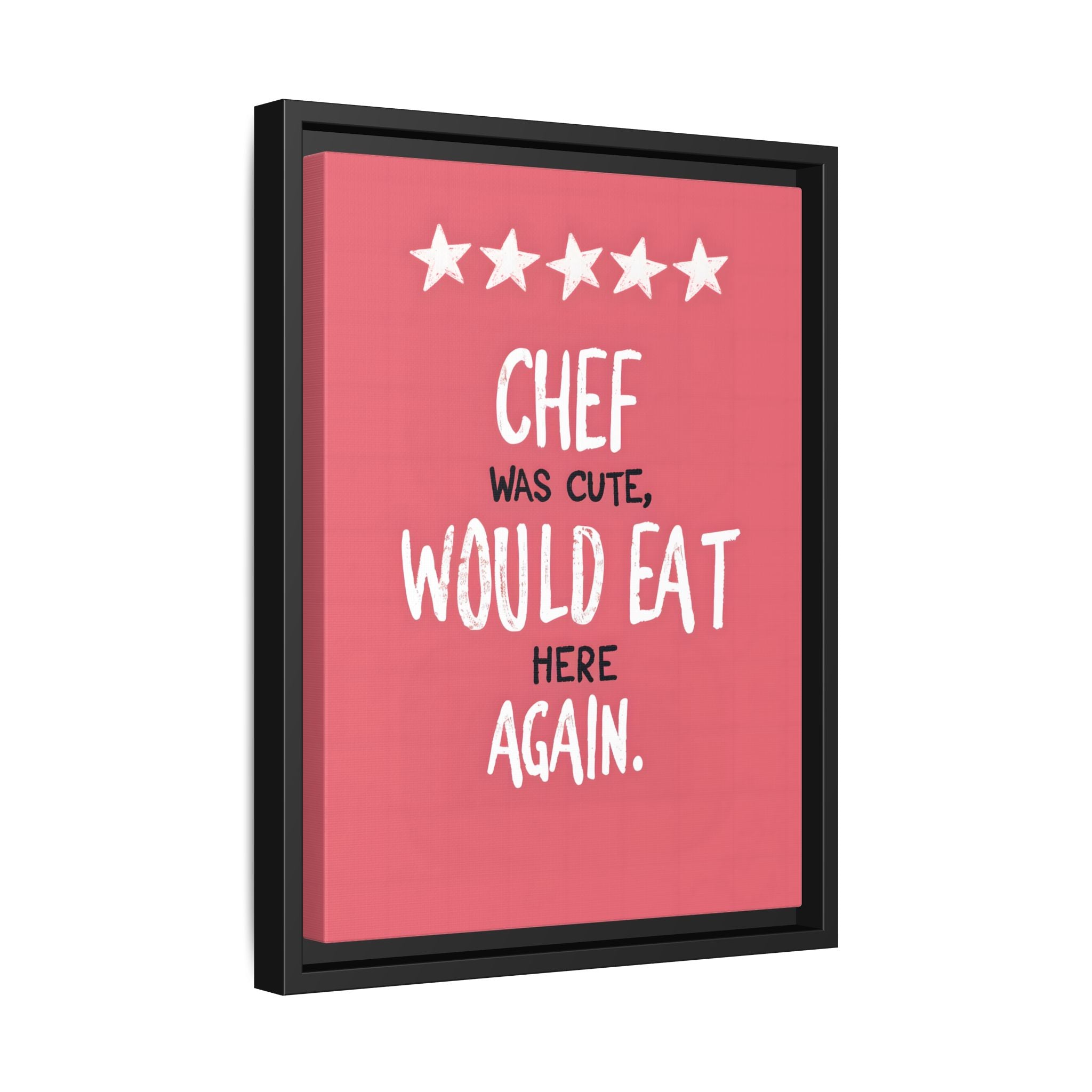 Framed Canvas - Chef’s Charm