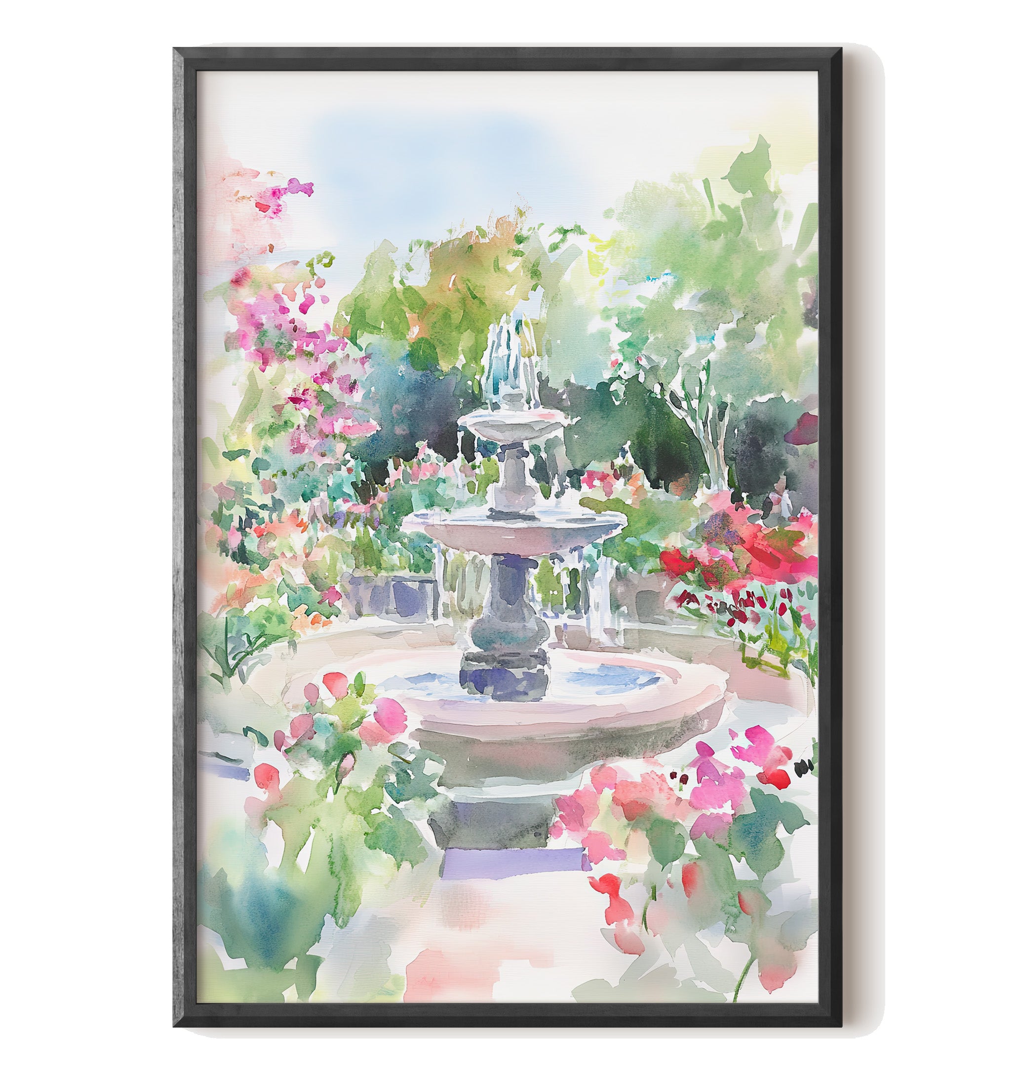 Charleston Garden Fountain View