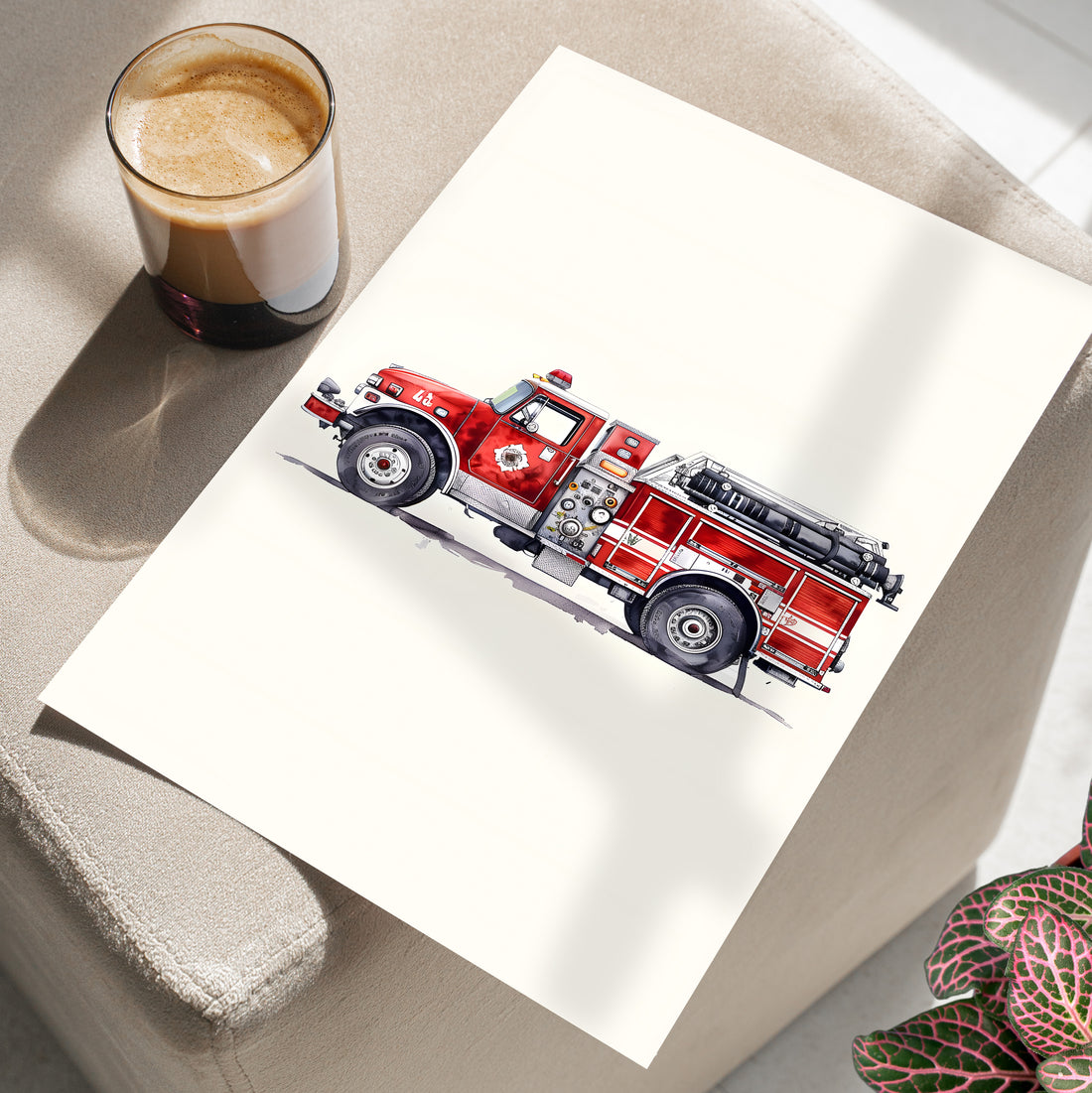 Classic Pumper Firetruck